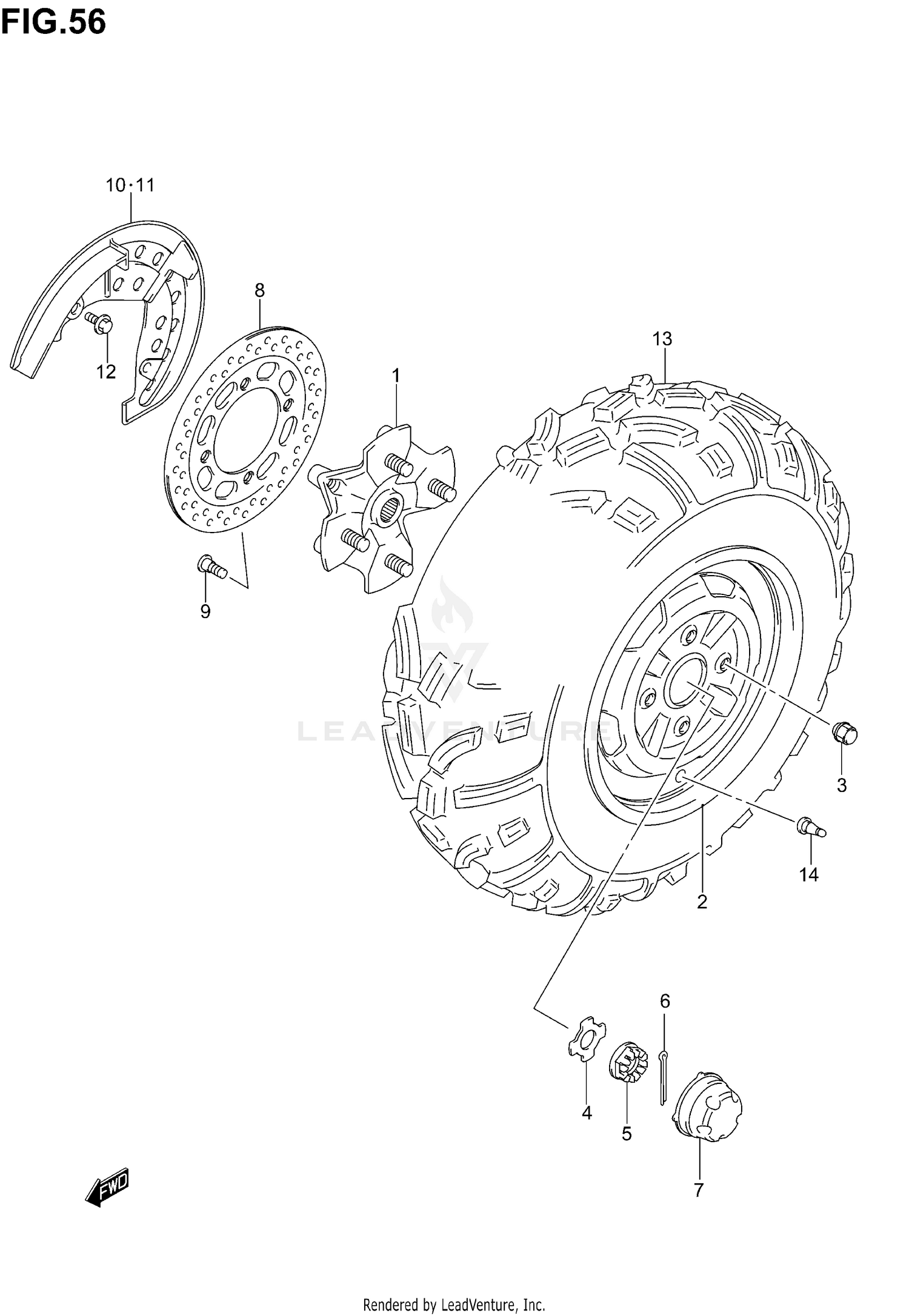FRONT WHEEL