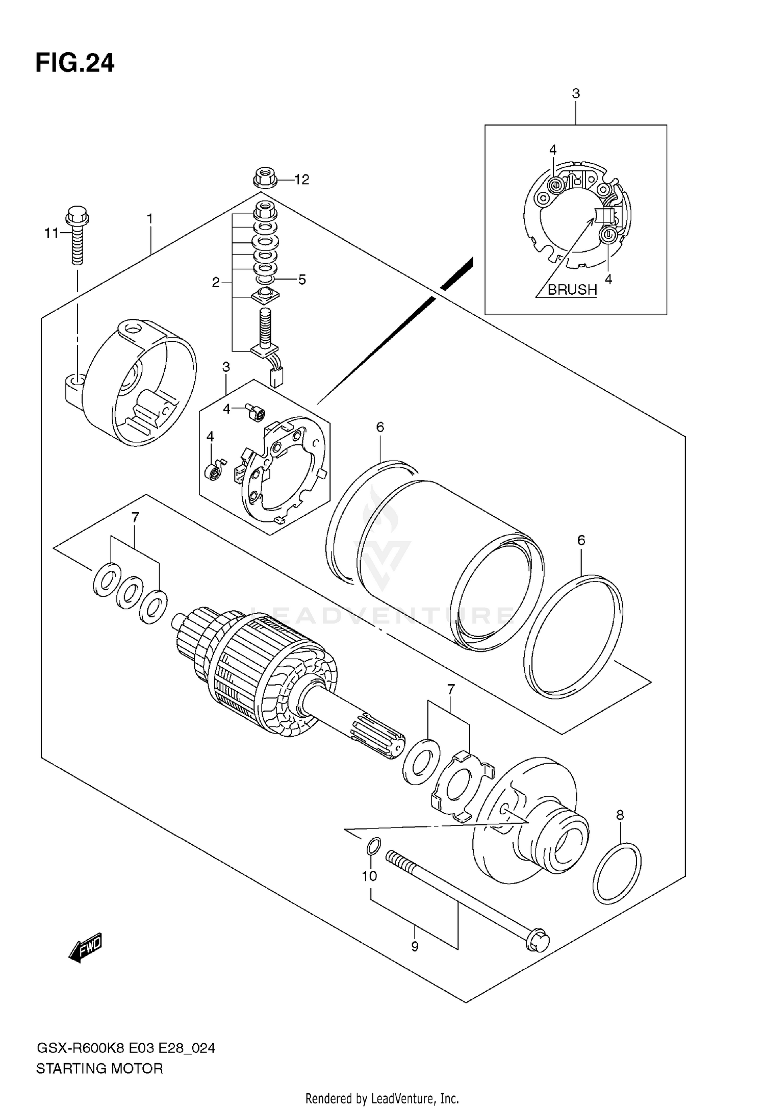 STARTING MOTOR