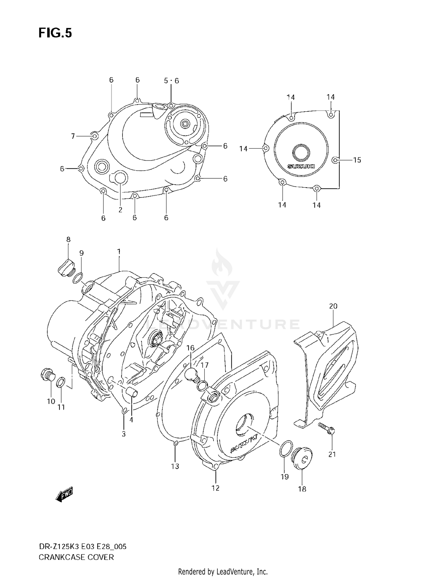 CRANKCASE COVER
