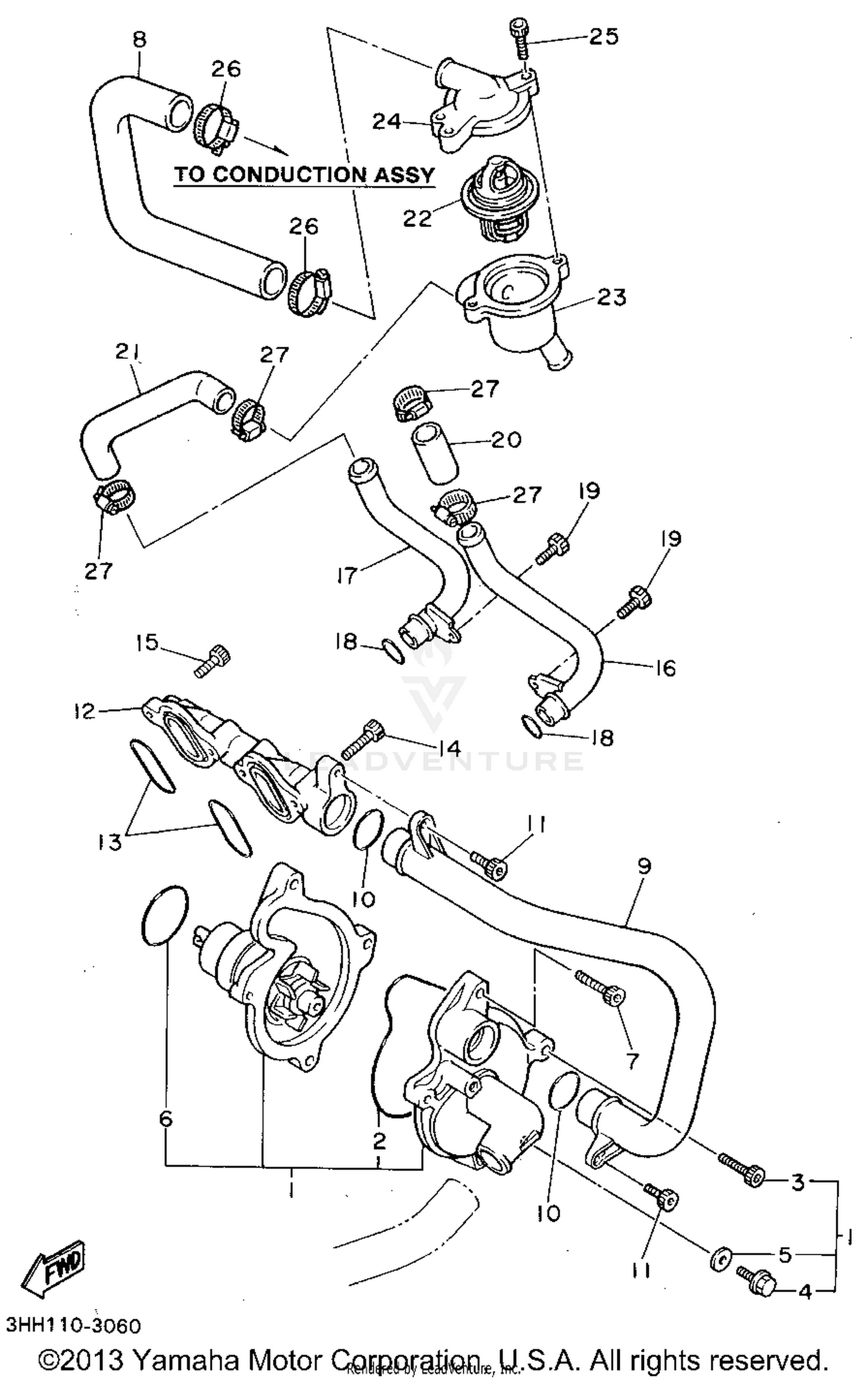 REAR MASTER CYLINDER