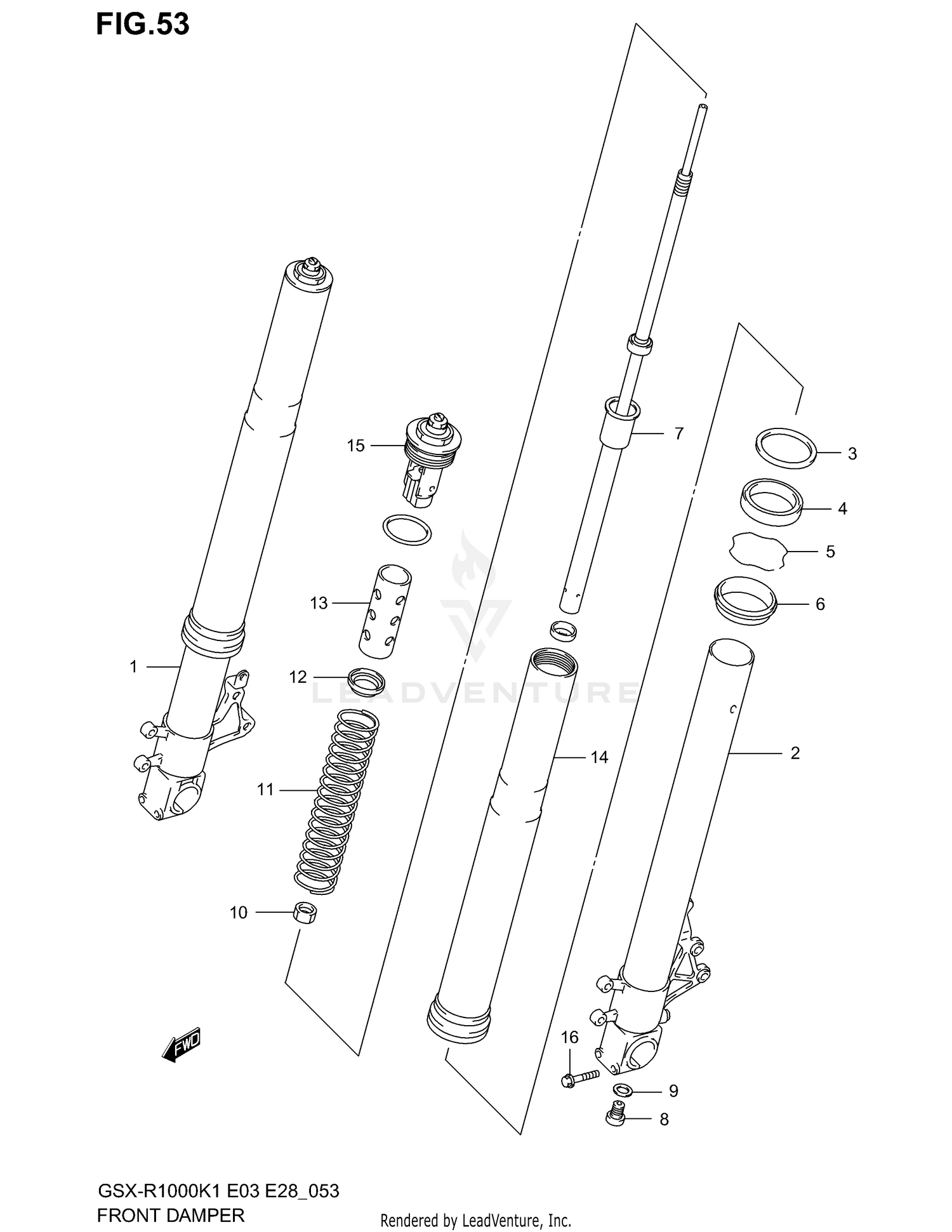 FRONT DAMPER
