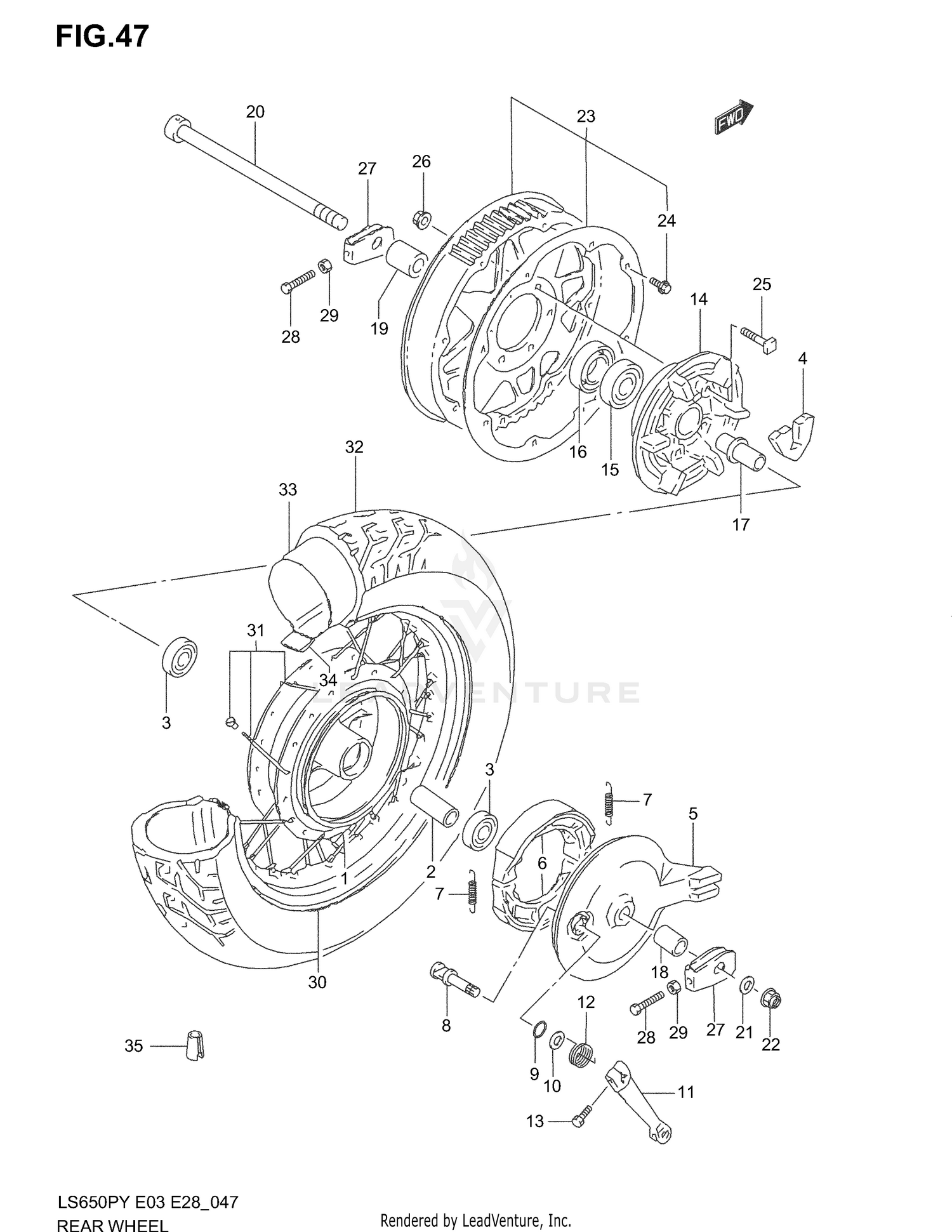 REAR WHEEL