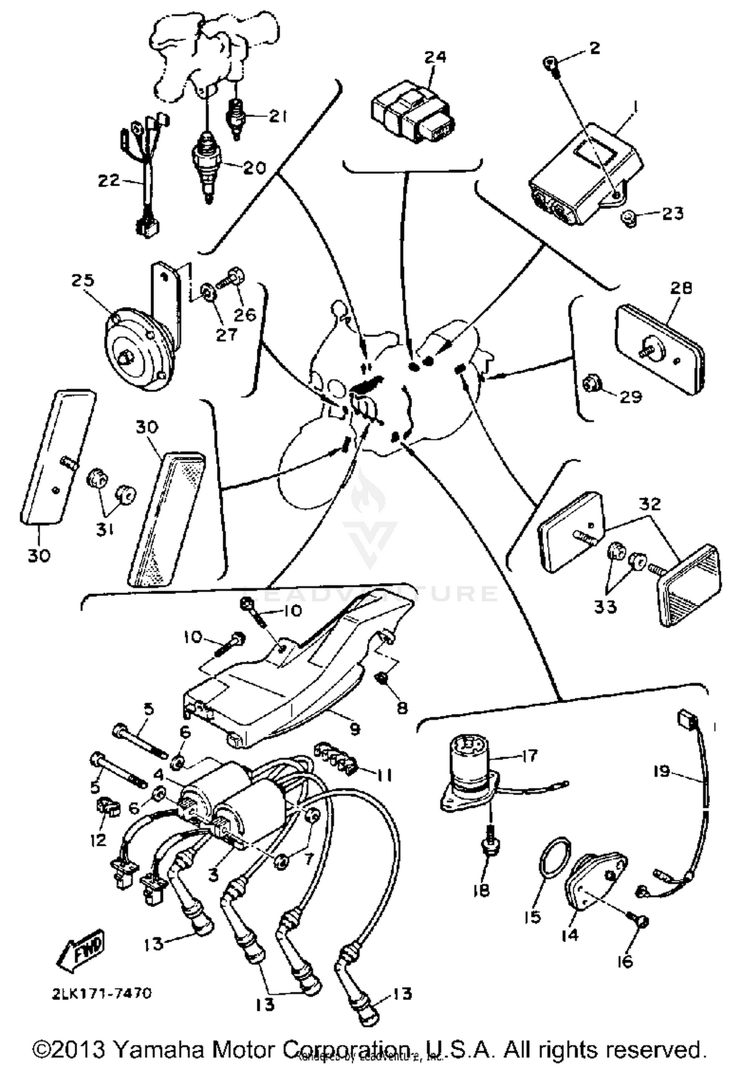 FRONT MASTER CYLINDER (GS500F)