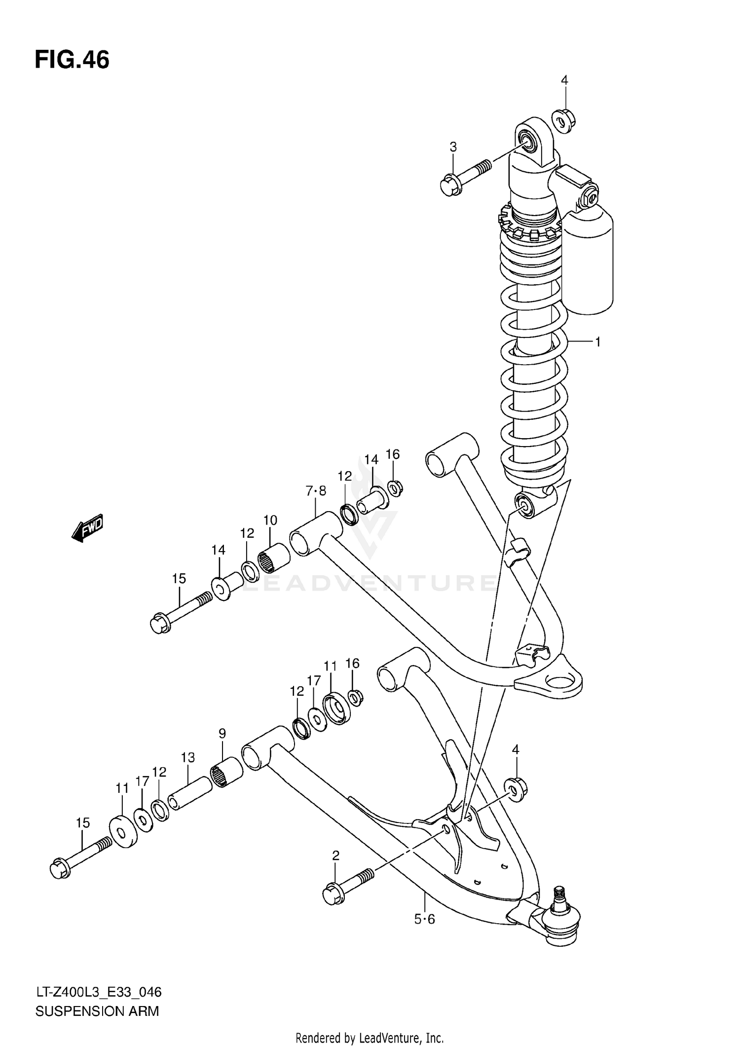 SUSPENSION ARM