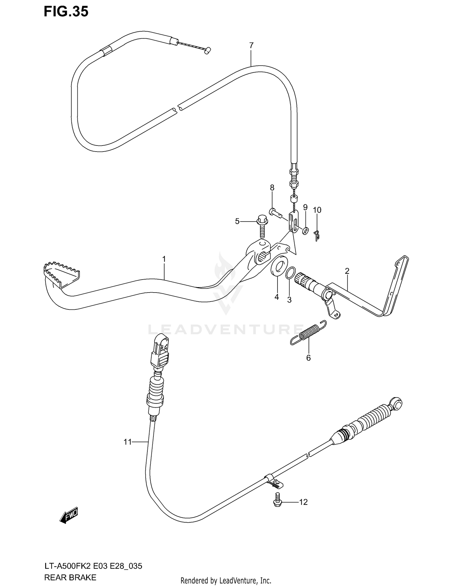 REAR BRAKE