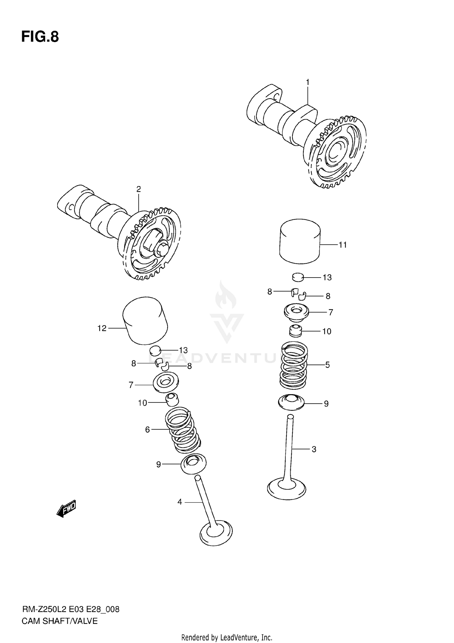 REAR MASTER CYLINDER (MODEL J)