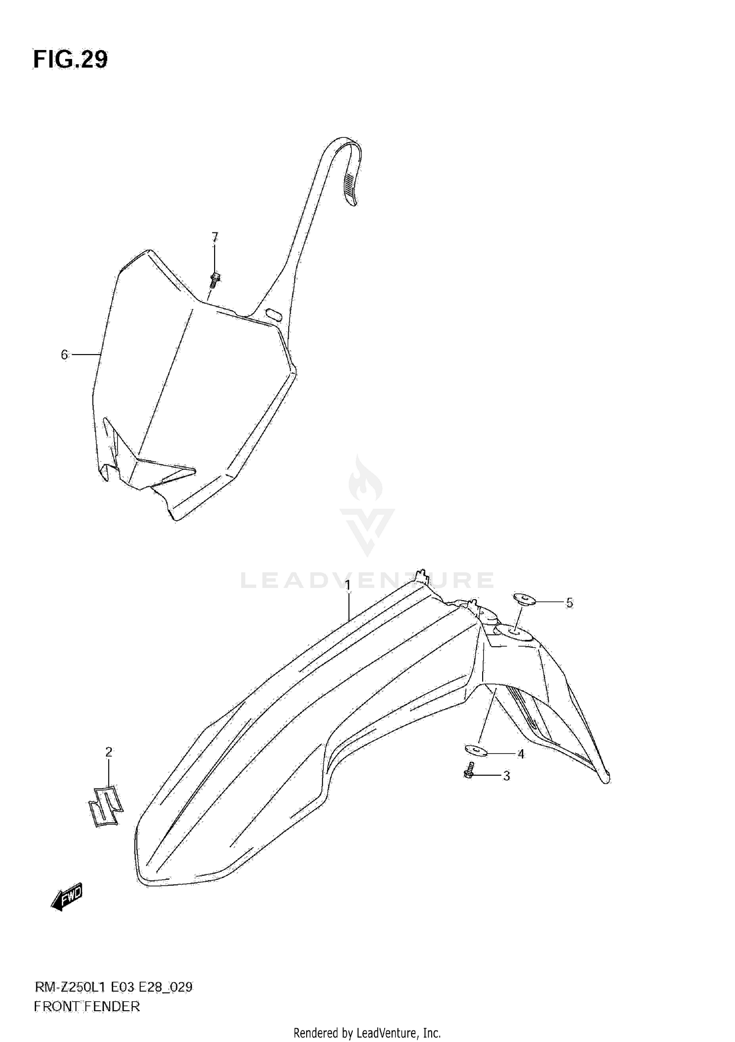 FRONT FENDER