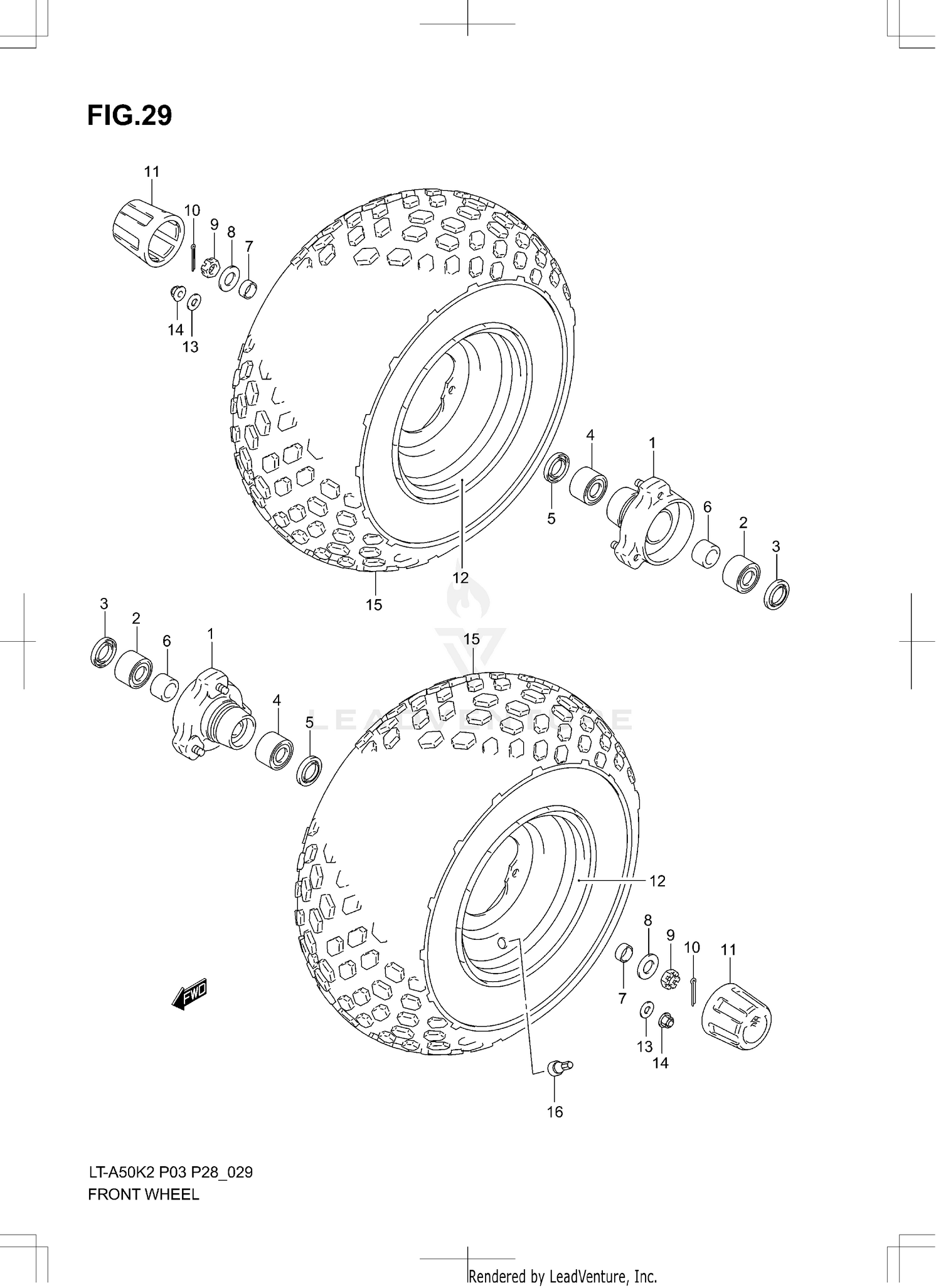 FRONT WHEEL