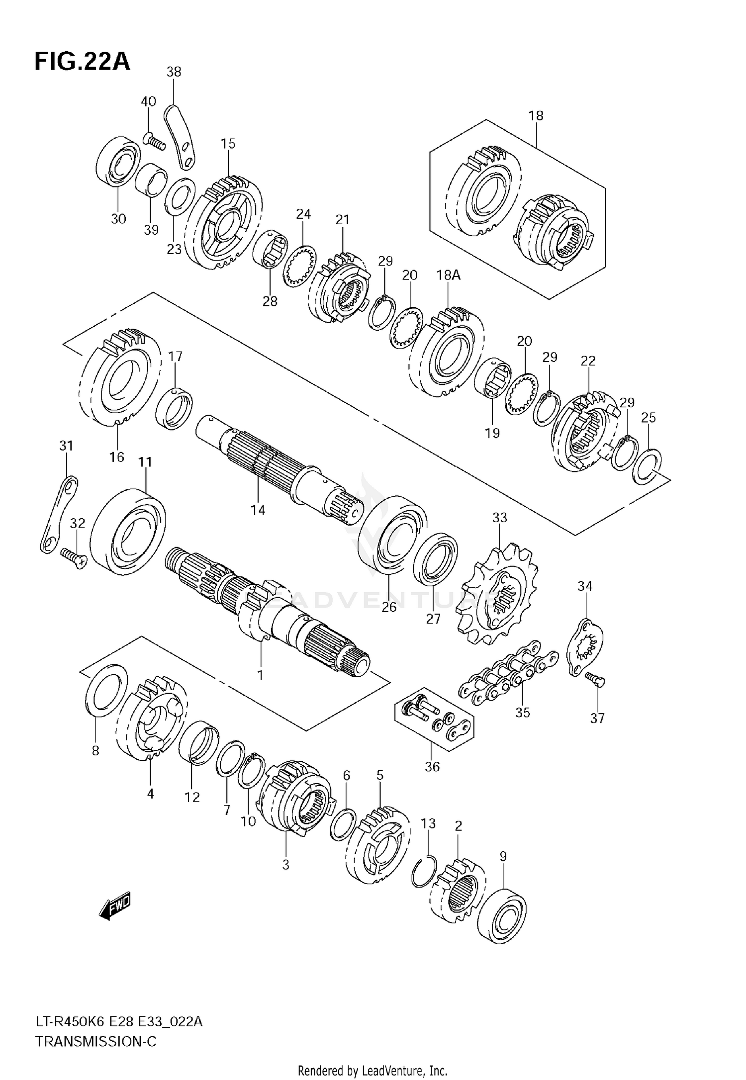 TRANSMISSION (MODEL K8/K9)
