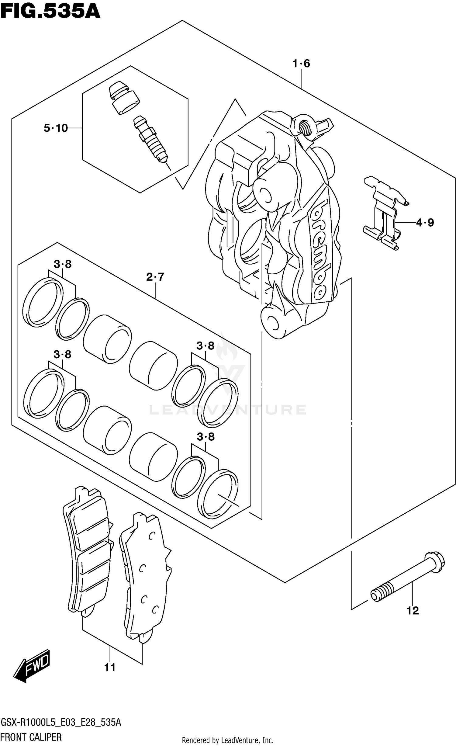 FRONT CALIPER