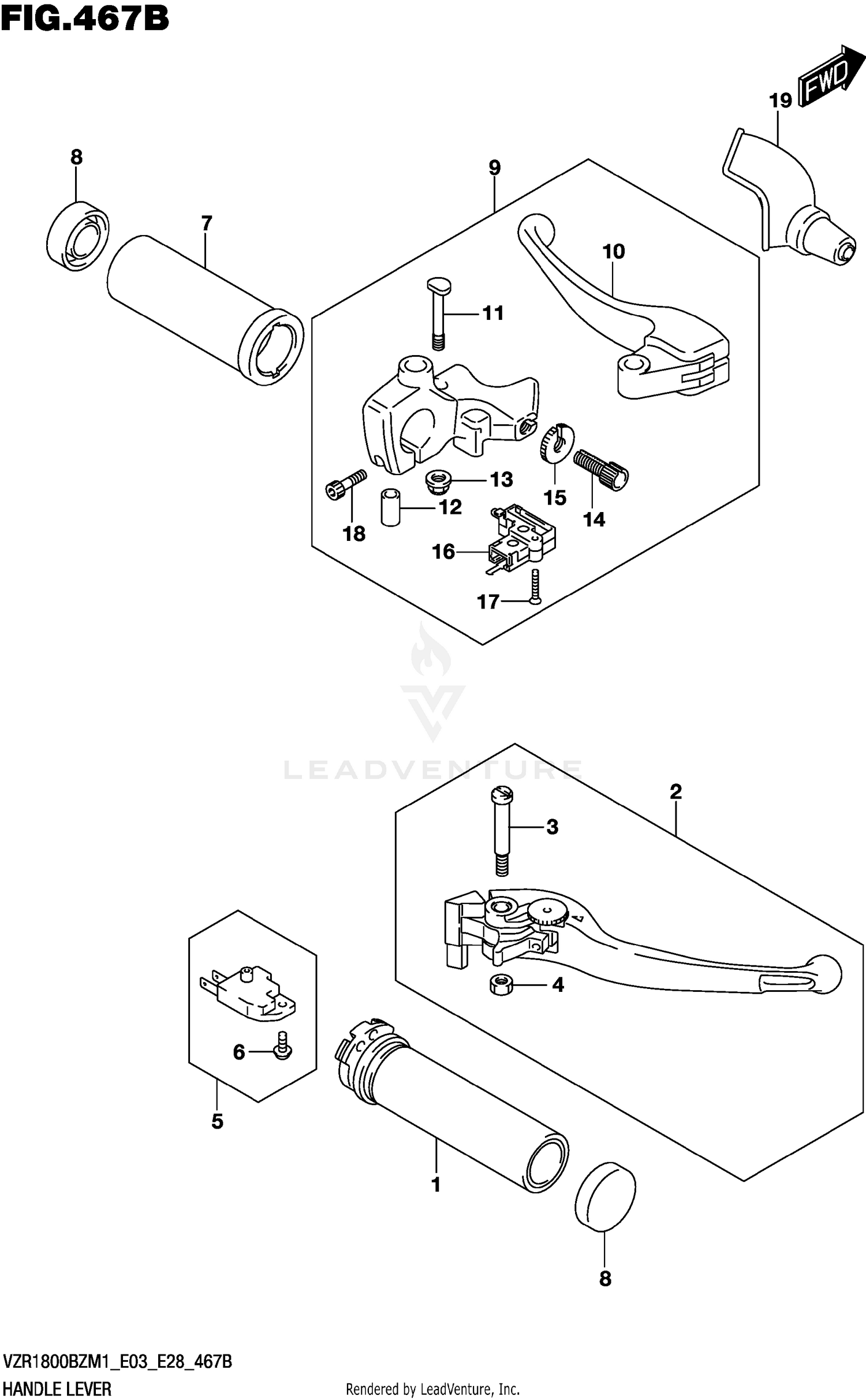HANDLE LEVER