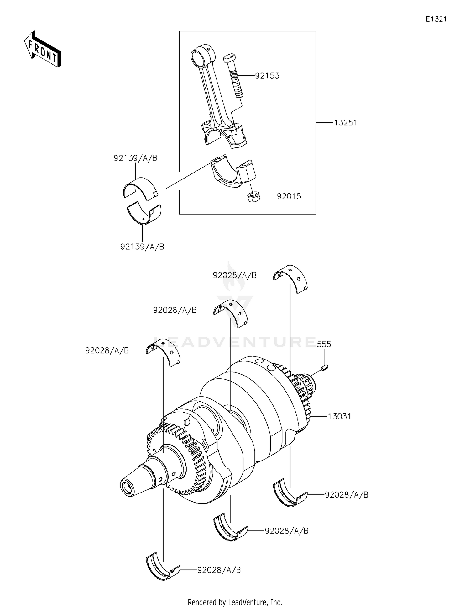 HANDLE SWITCH (MODEL K5/K6)