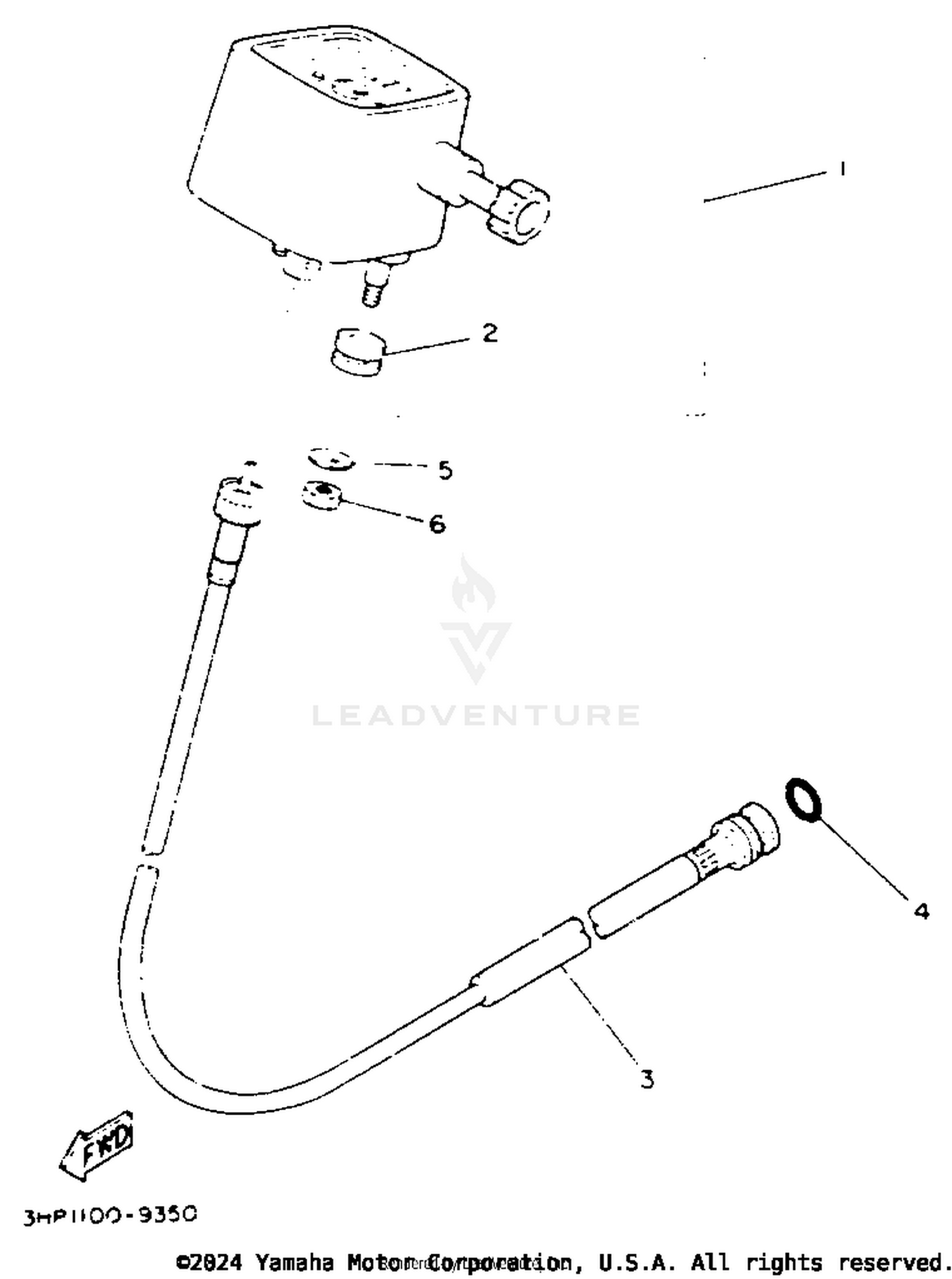 REAR MASTER CYLINDER (MODEL P)