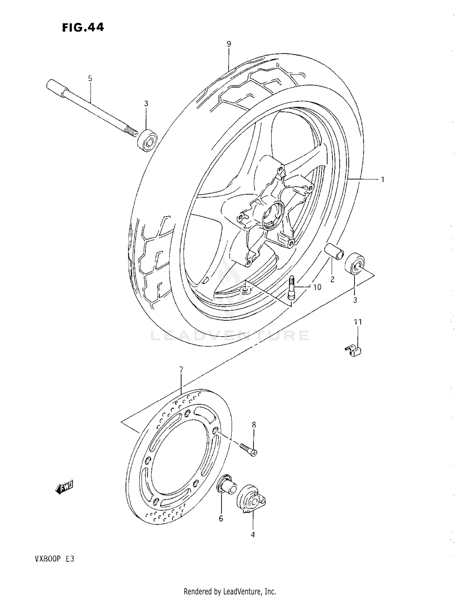 FRONT WHEEL