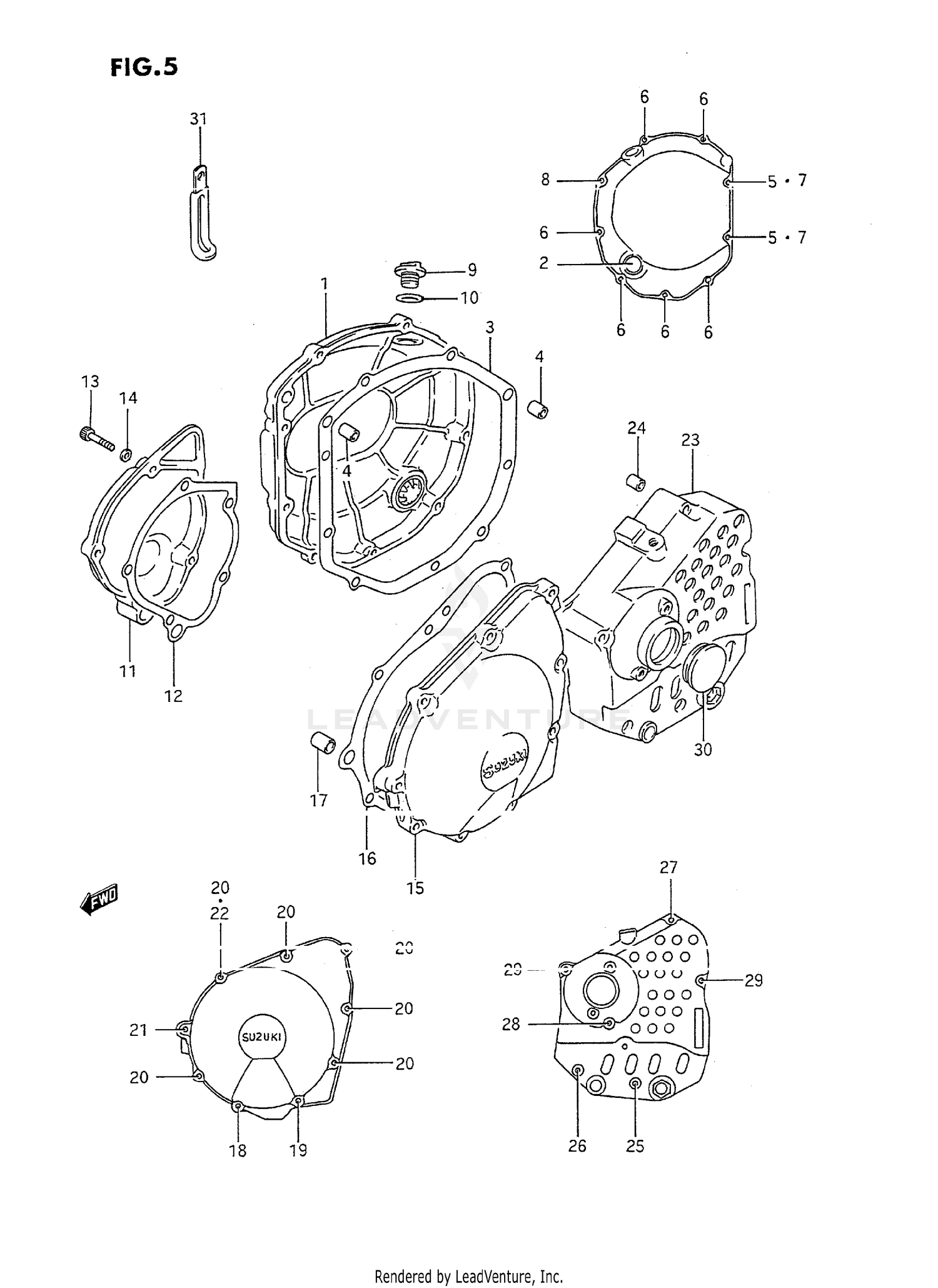 CRANKCASE COVER