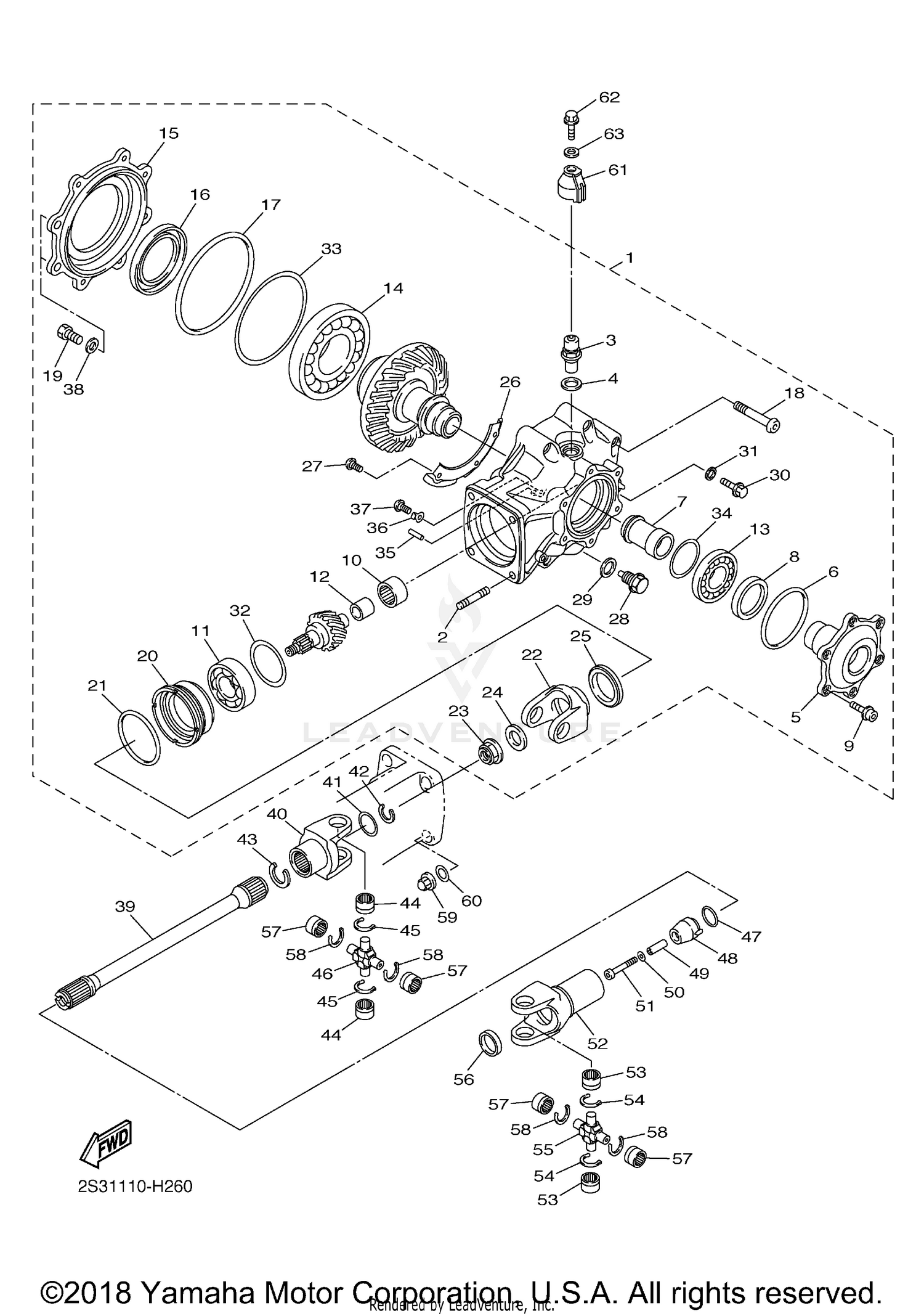 HANDLE SWITCH (VL1500TL9 E33)