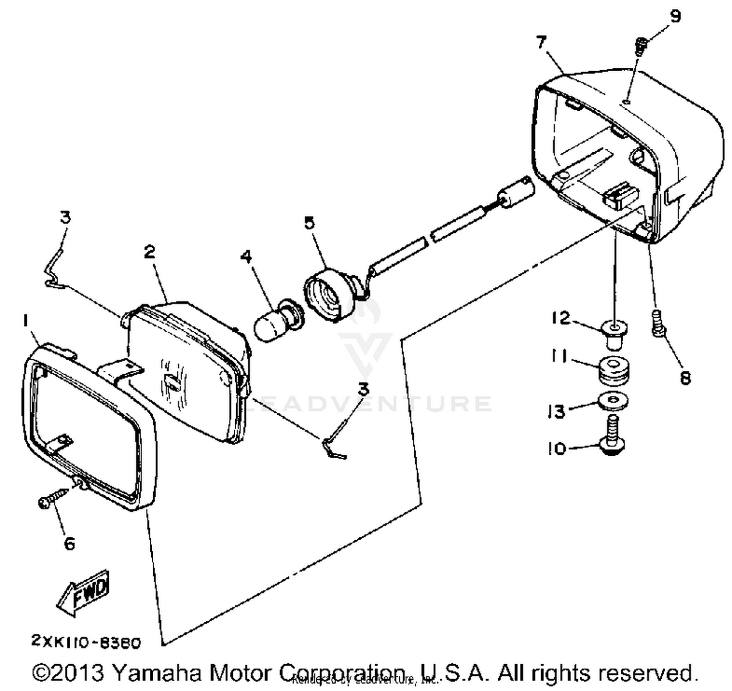 REAR CALIPER