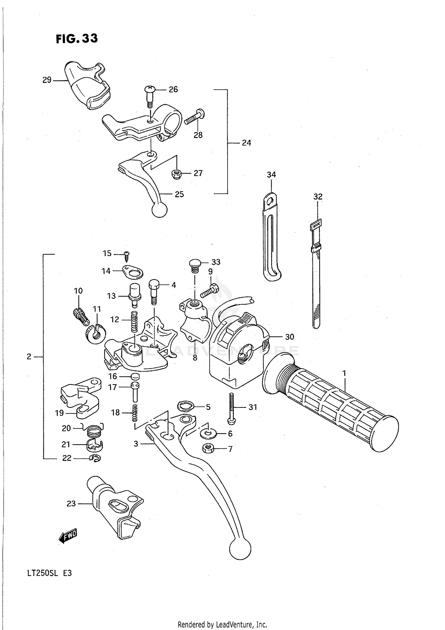 LEFT HANDLE SWITCH