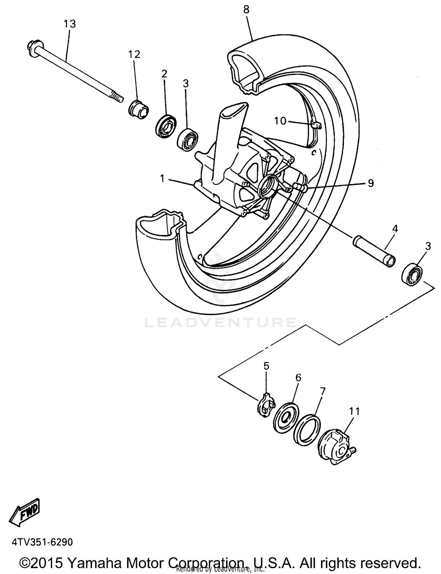FRONT WHEEL