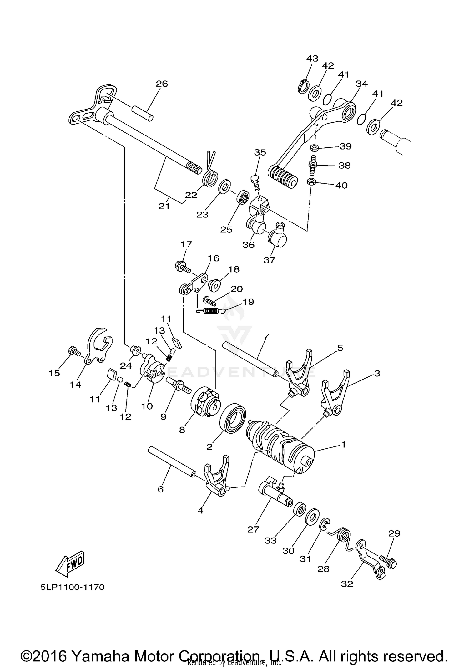 SHIFT CAM FORK