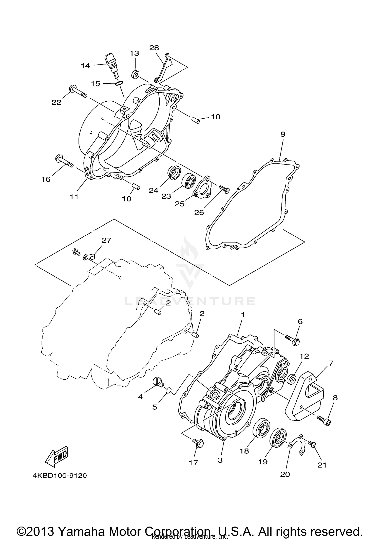 CRANKCASE COVER 1