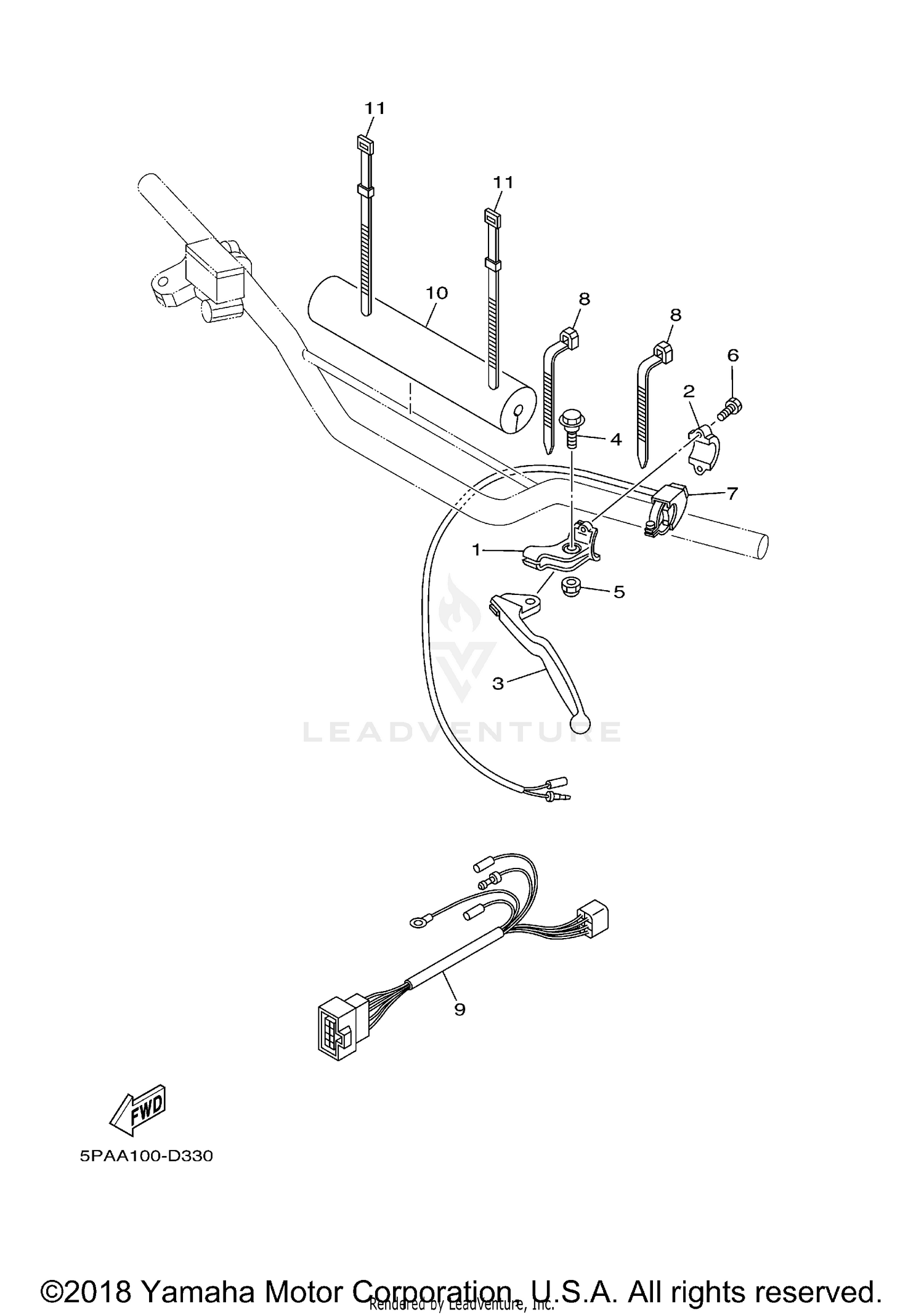 HANDLE SWITCH LEVER