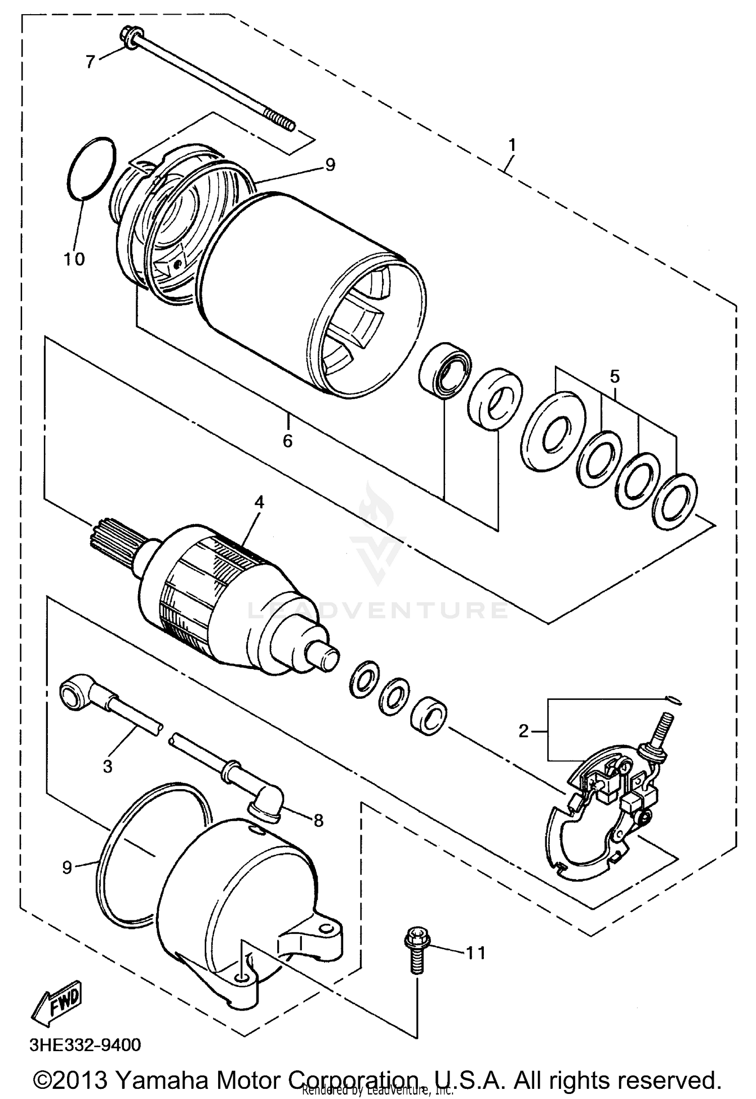 STARTING MOTOR