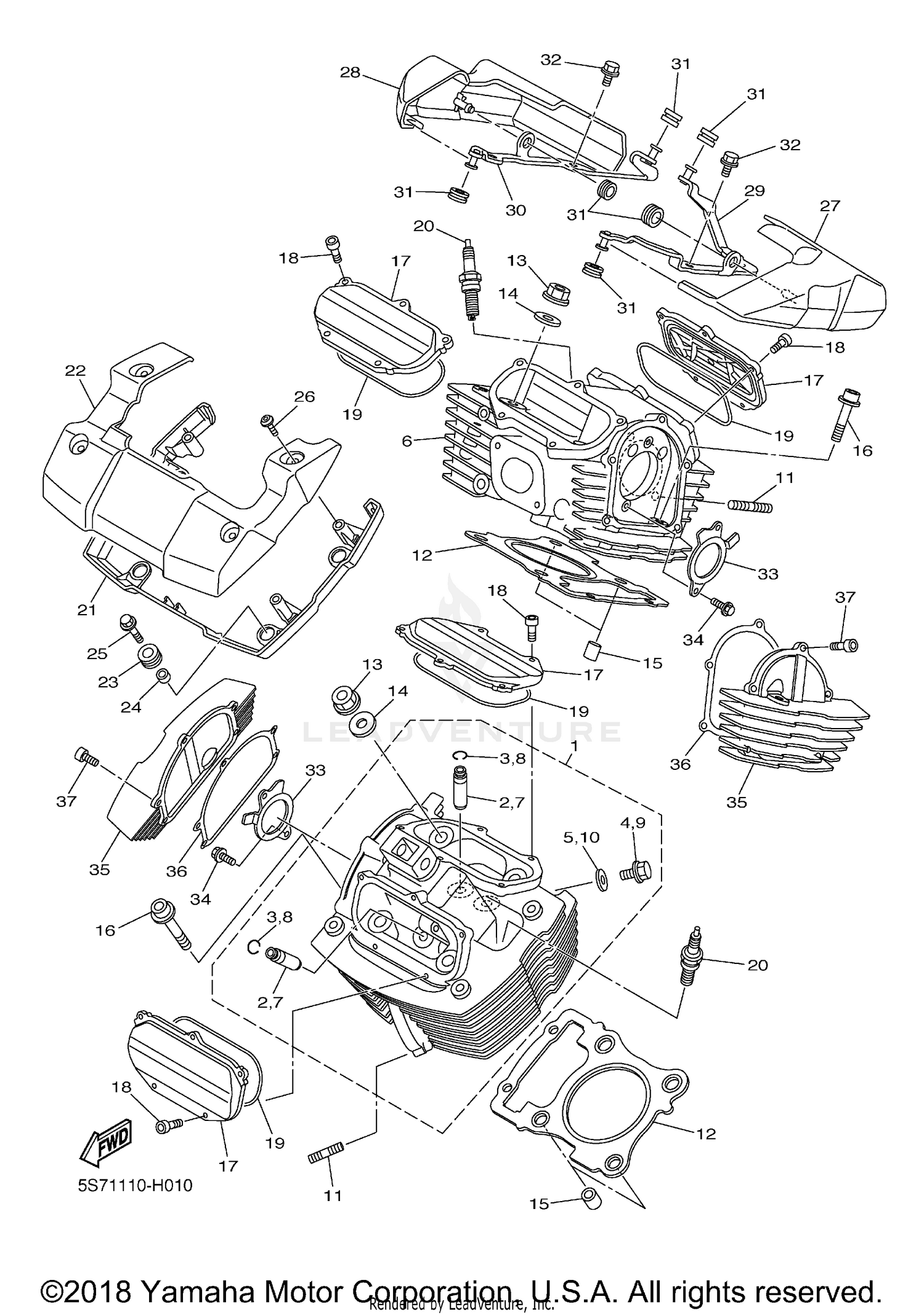 REAR MASTER CYLINDER