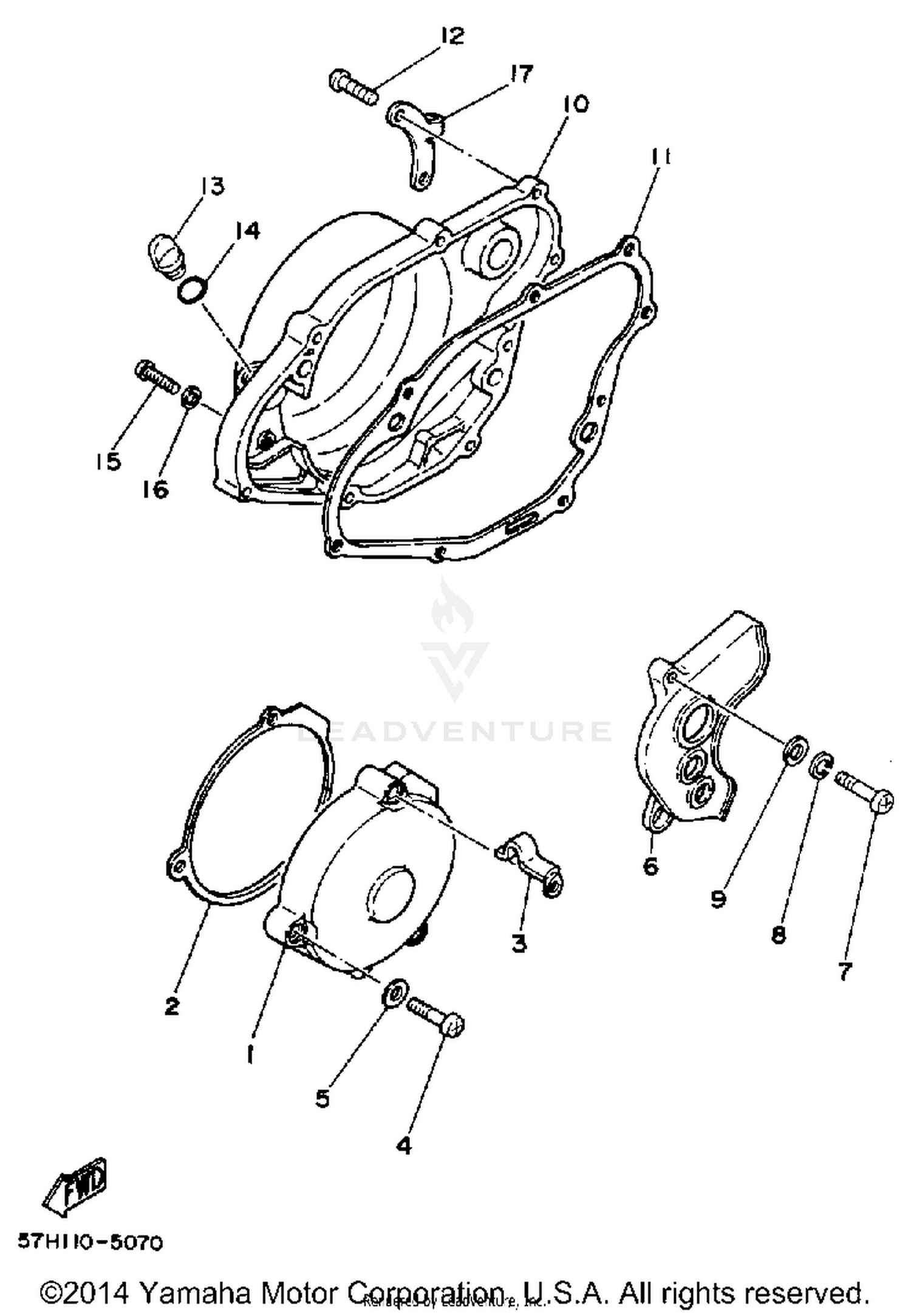 CRANKCASE COVER