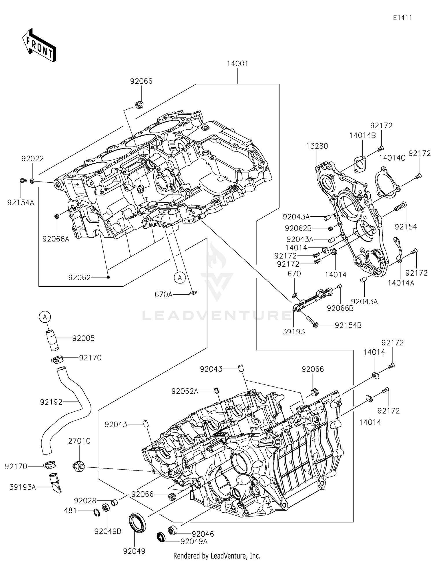 FRONT MASTER CYLINDER