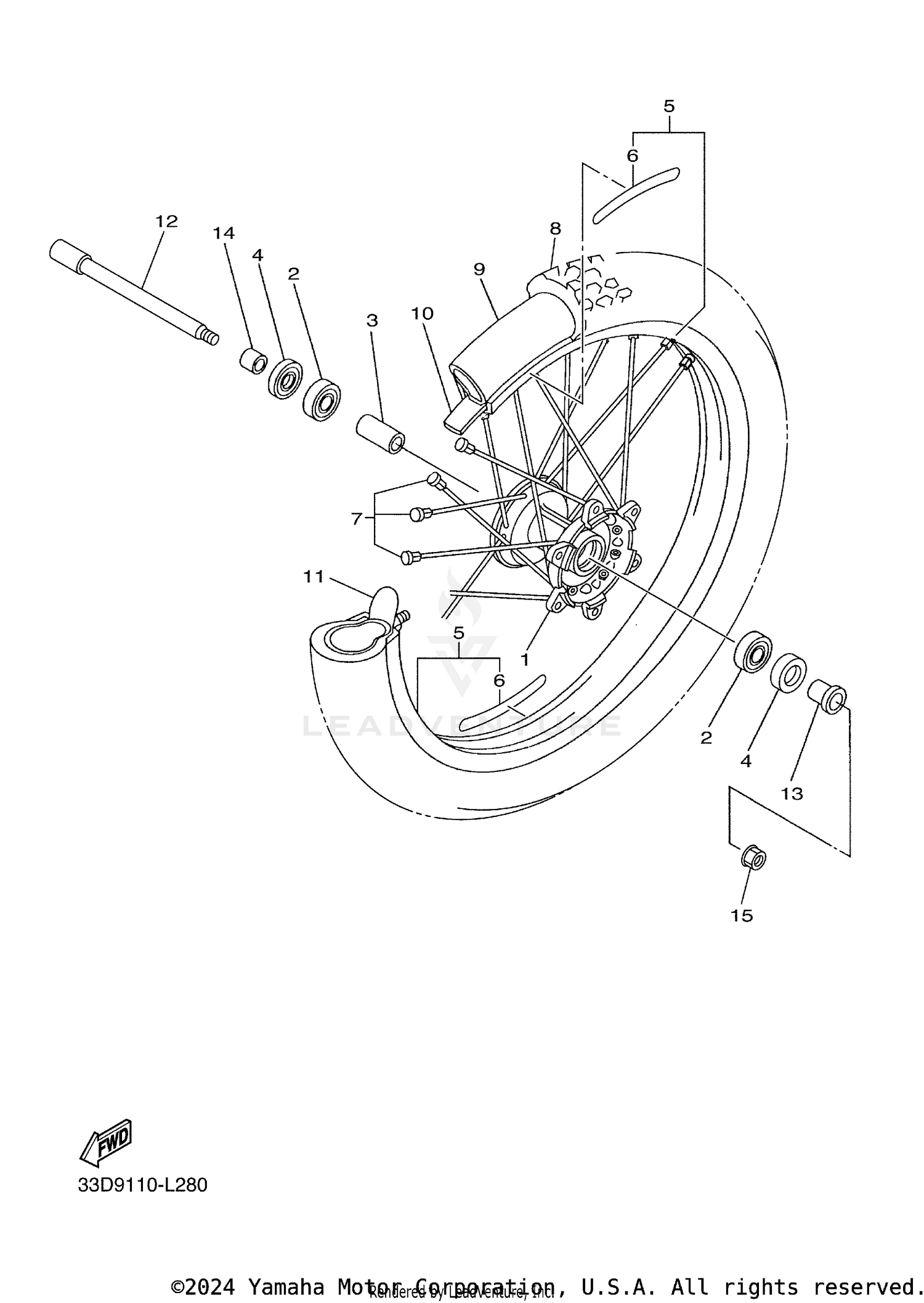 FRONT WHEEL