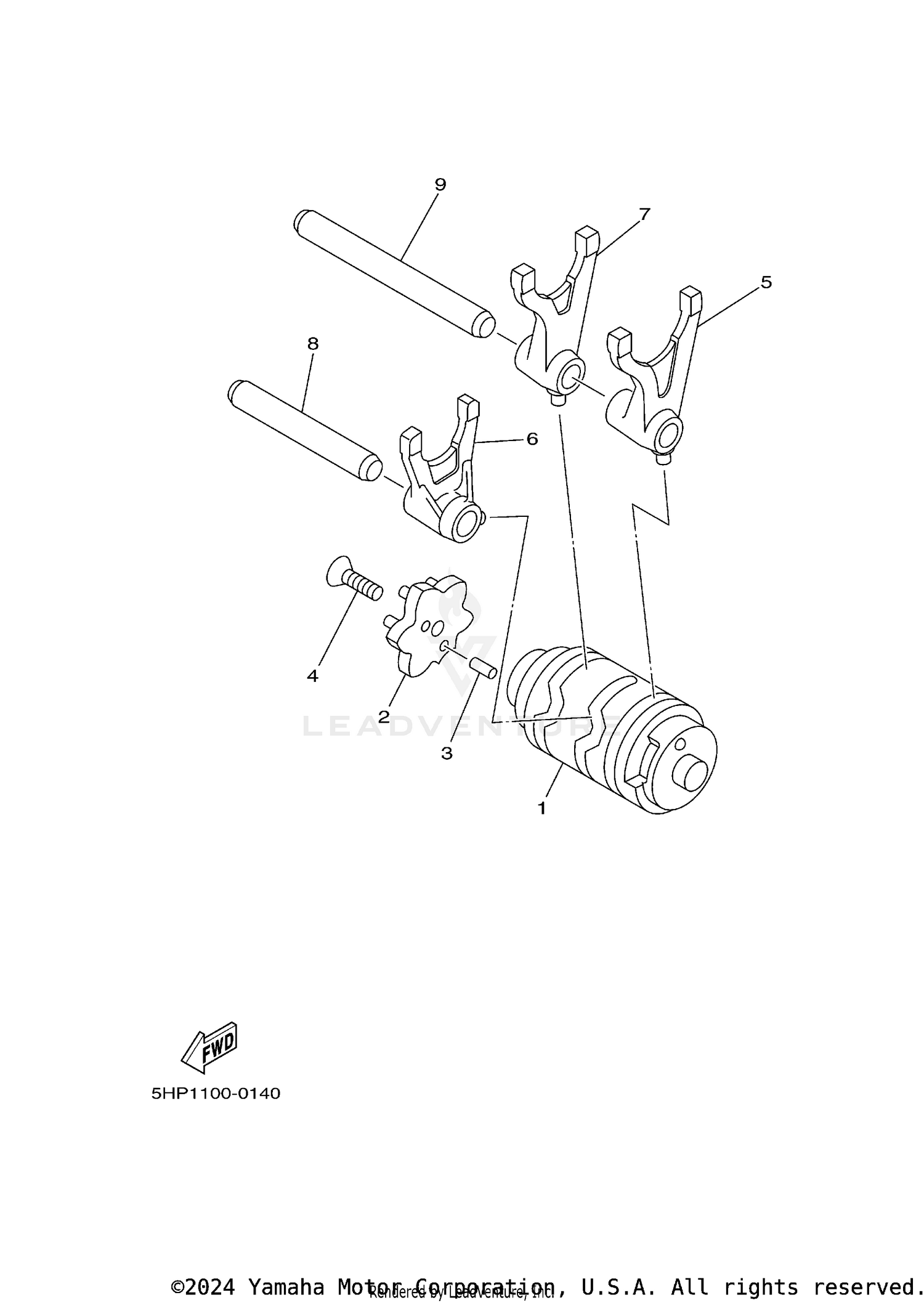 SHIFT CAM FORK