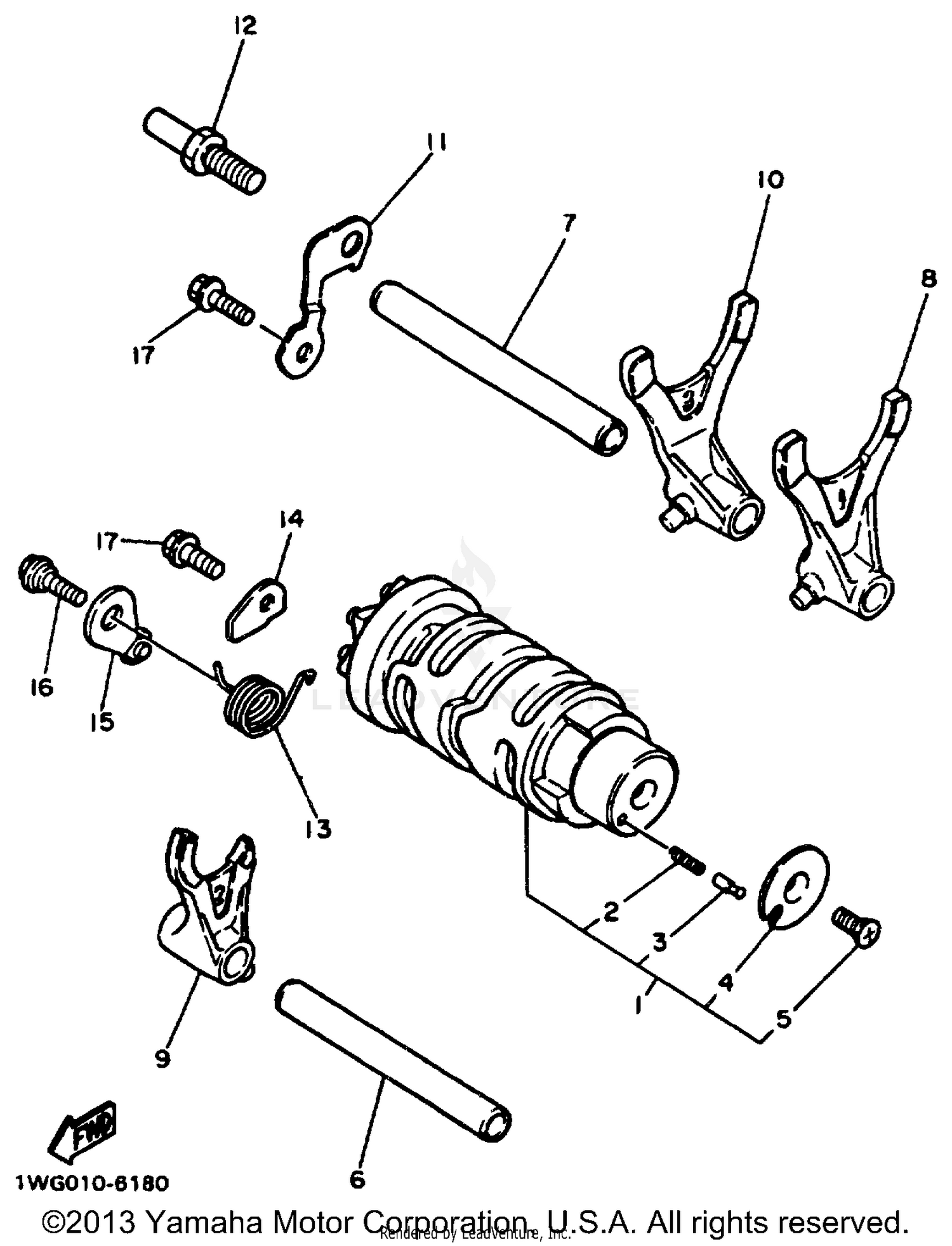 SHIFT CAM FORK