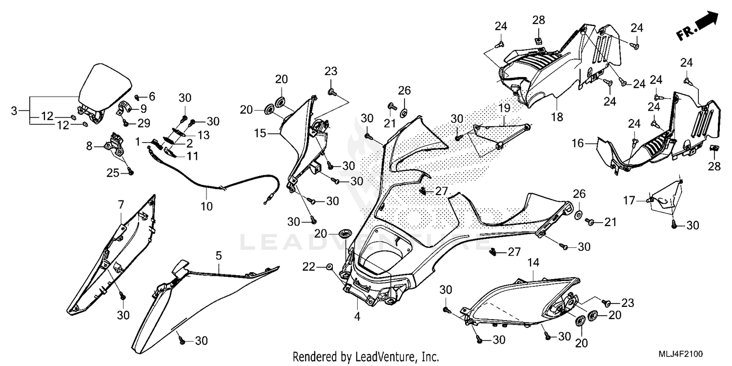 REAR MASTER CYLINDER