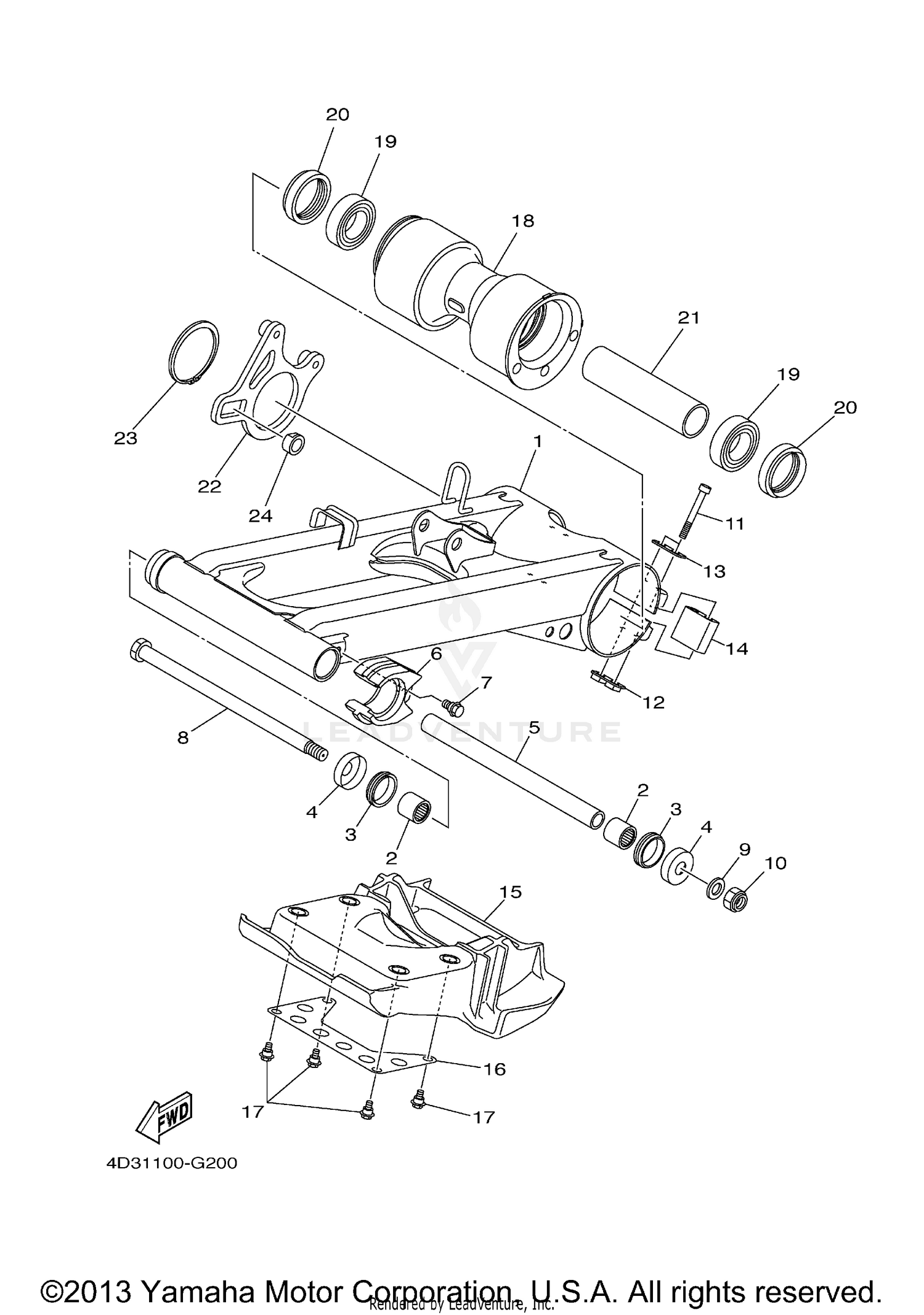 REAR ARM