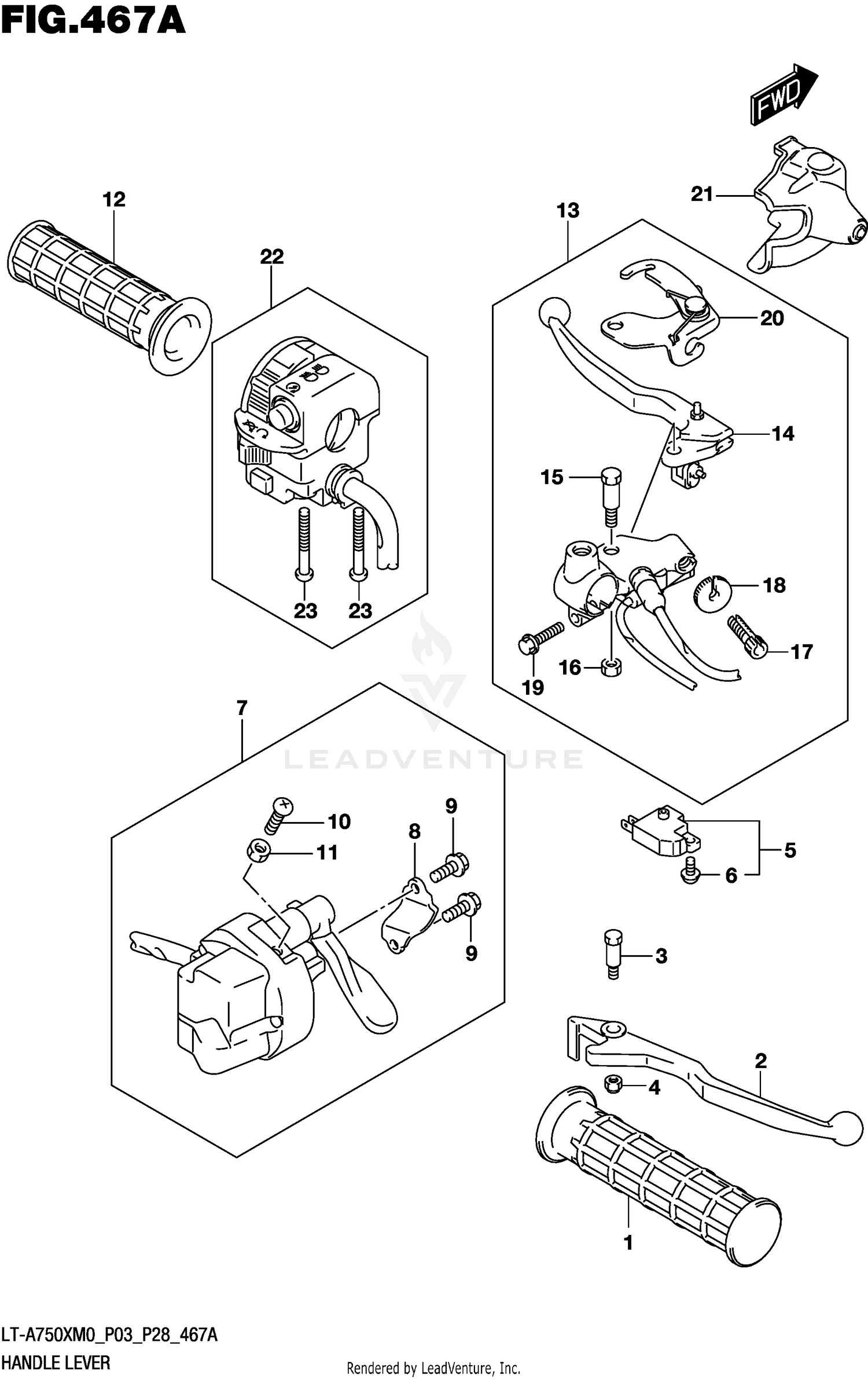 REAR MASTER CYLINDER