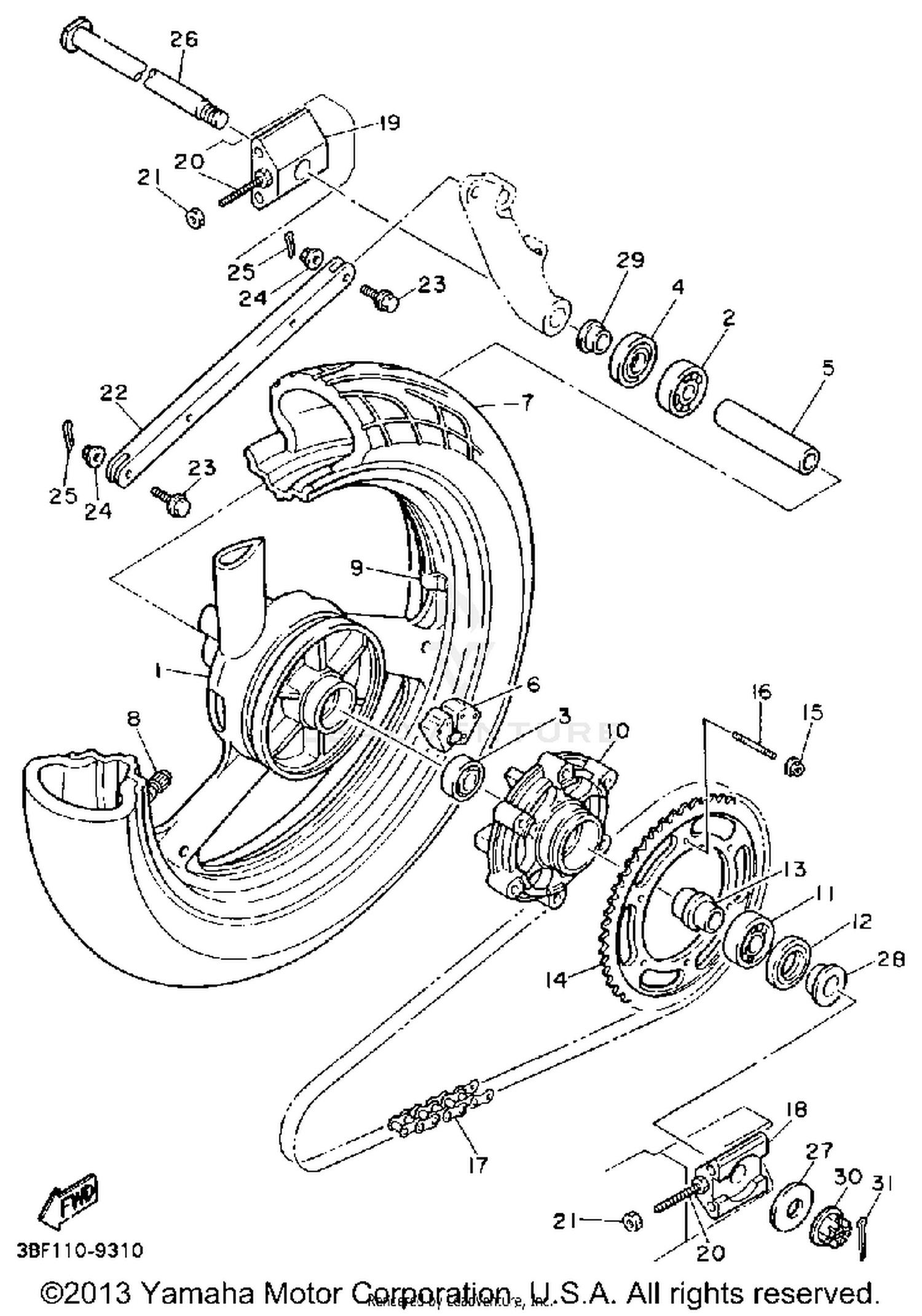 REAR WHEEL