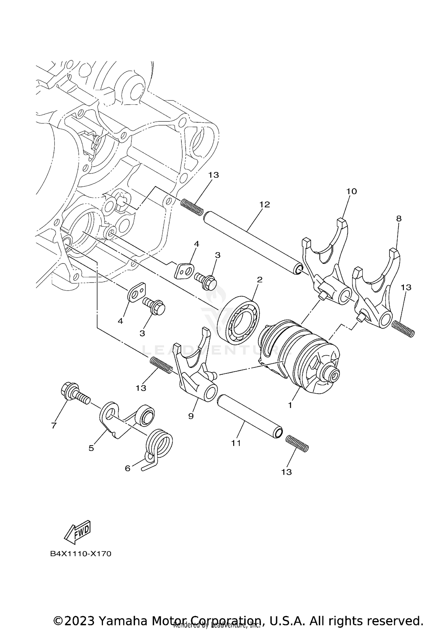 SHIFT CAM & FORK