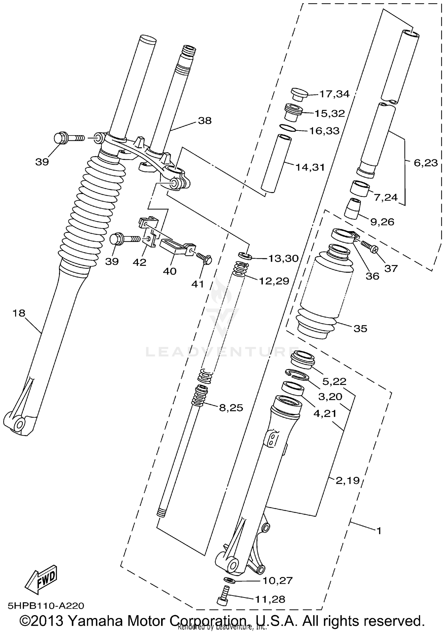 FRONT FORK 2