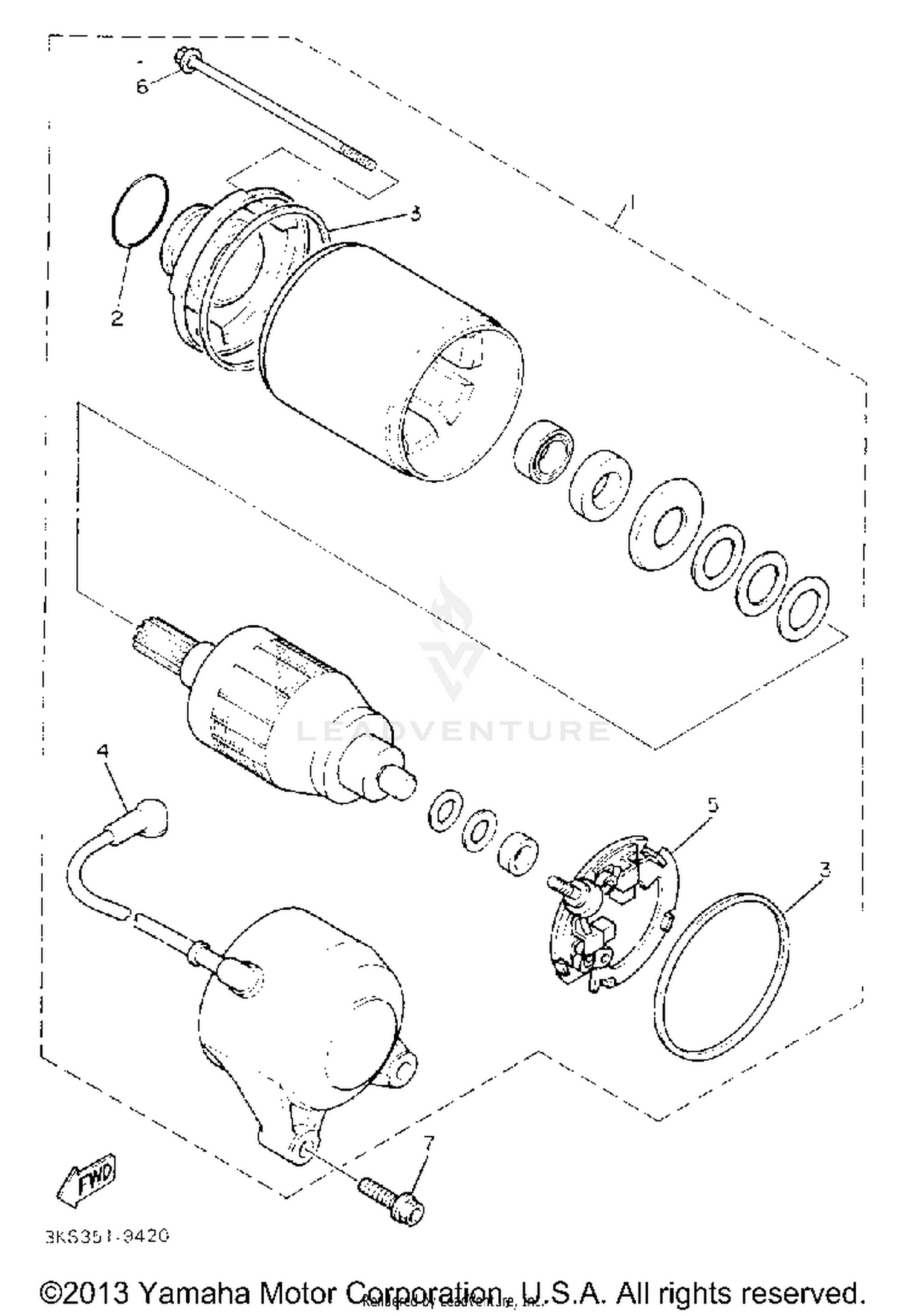 STARTING MOTOR