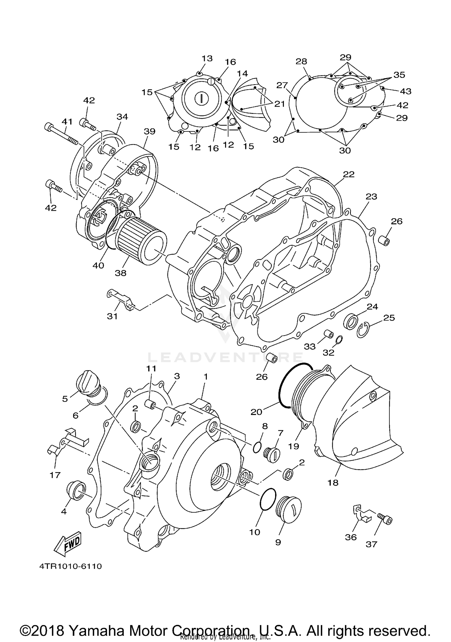 CRANKCASE COVER 1