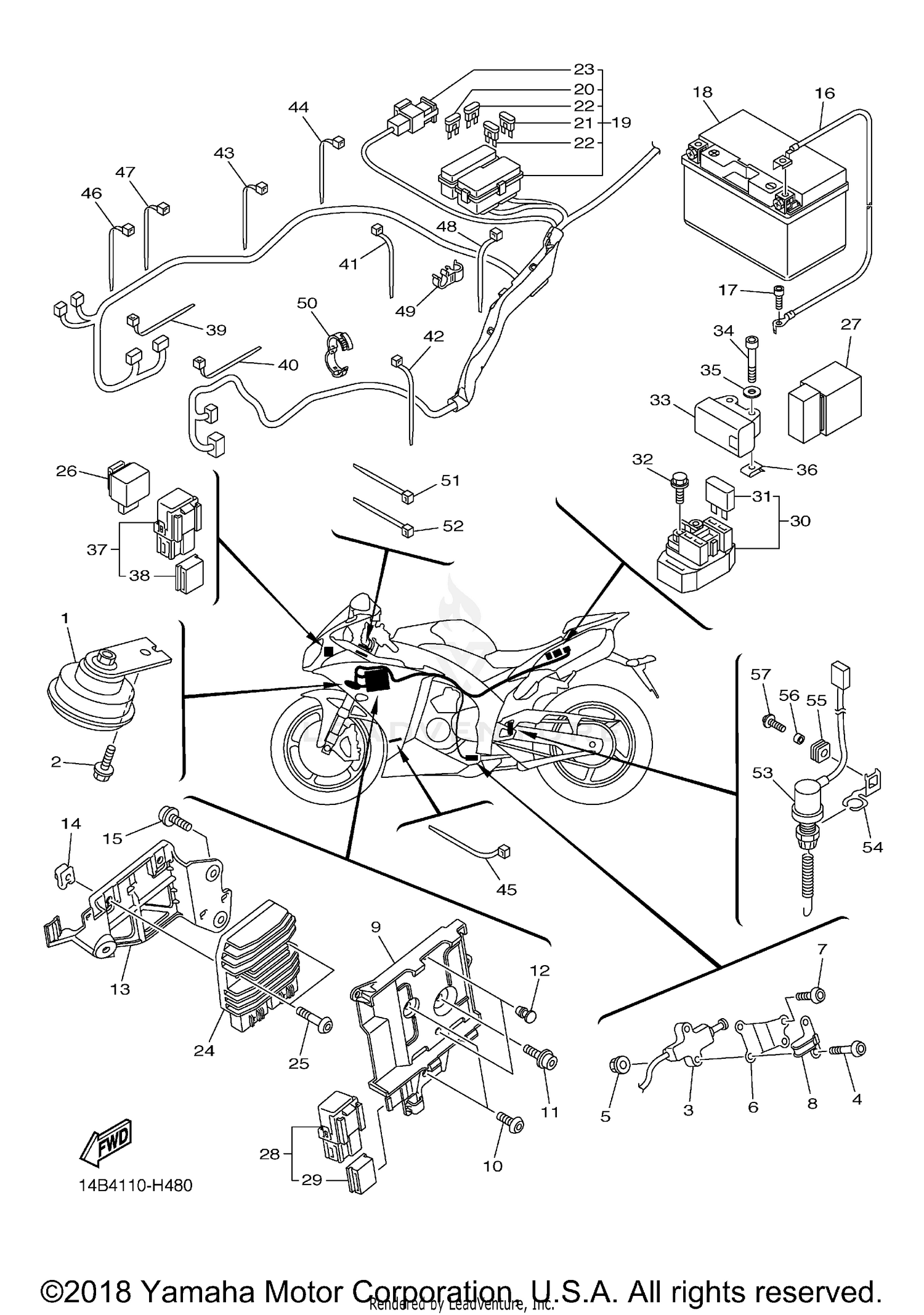HANDLE SWITCH LEVER