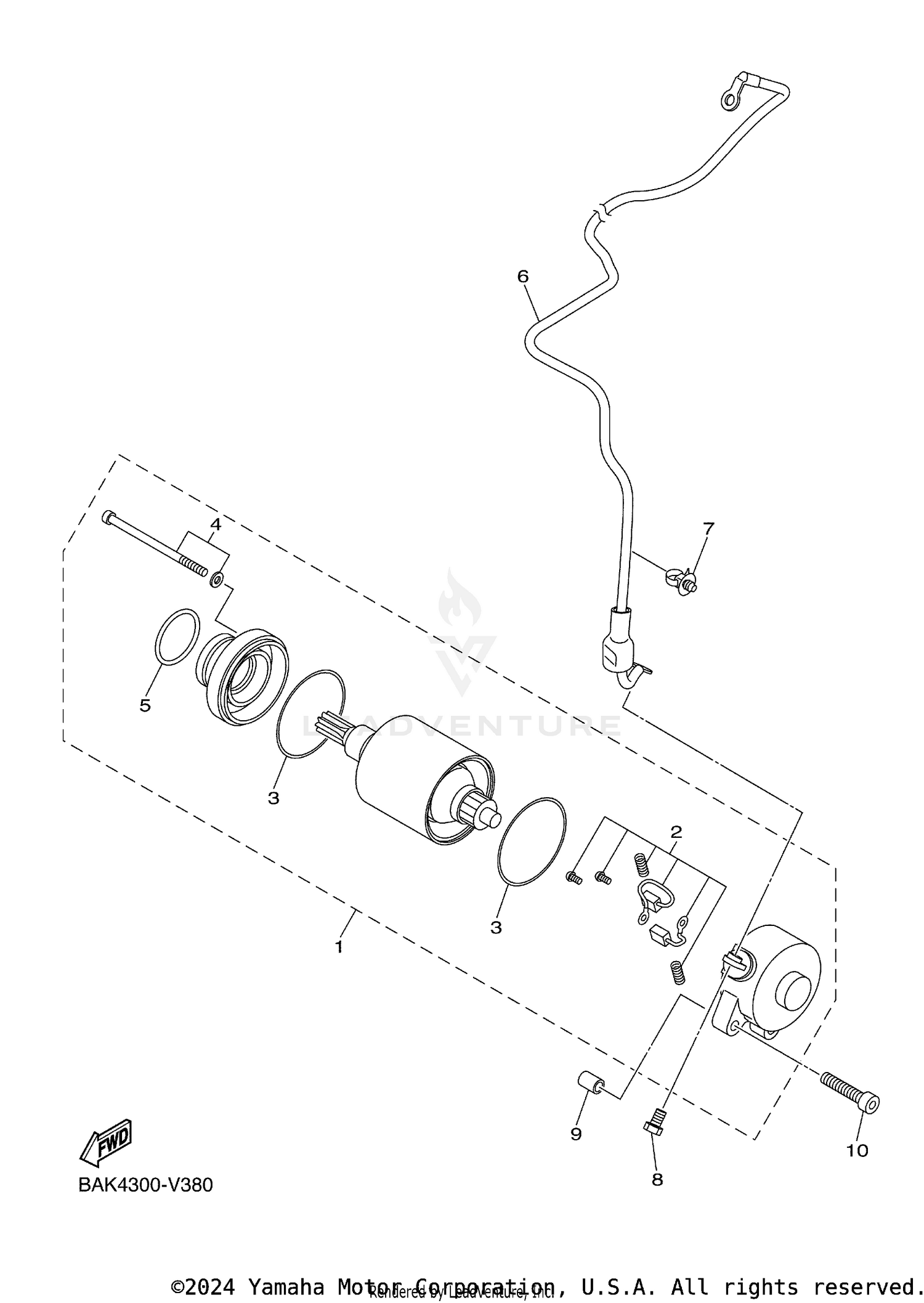 STARTING MOTOR