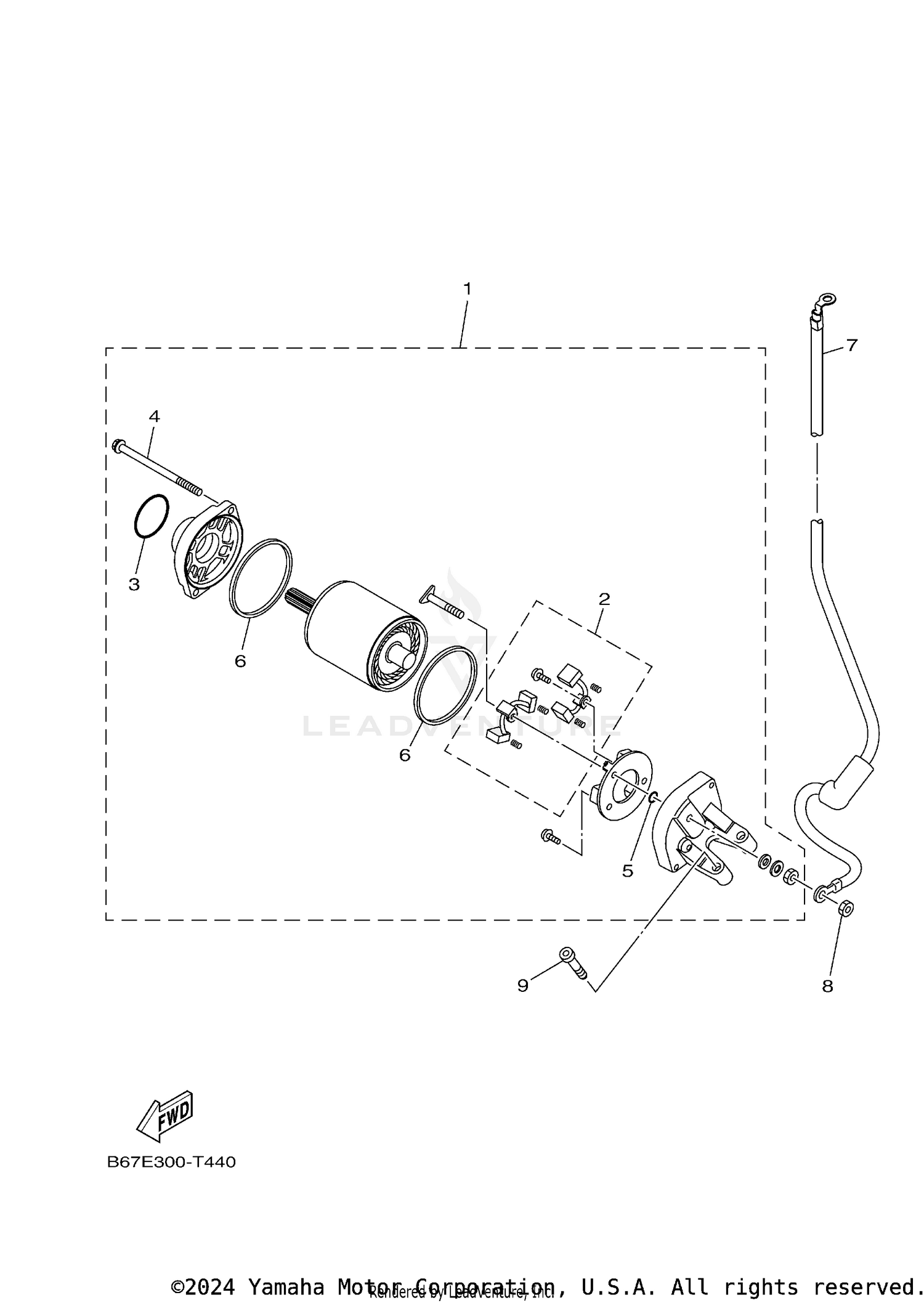 STARTING MOTOR