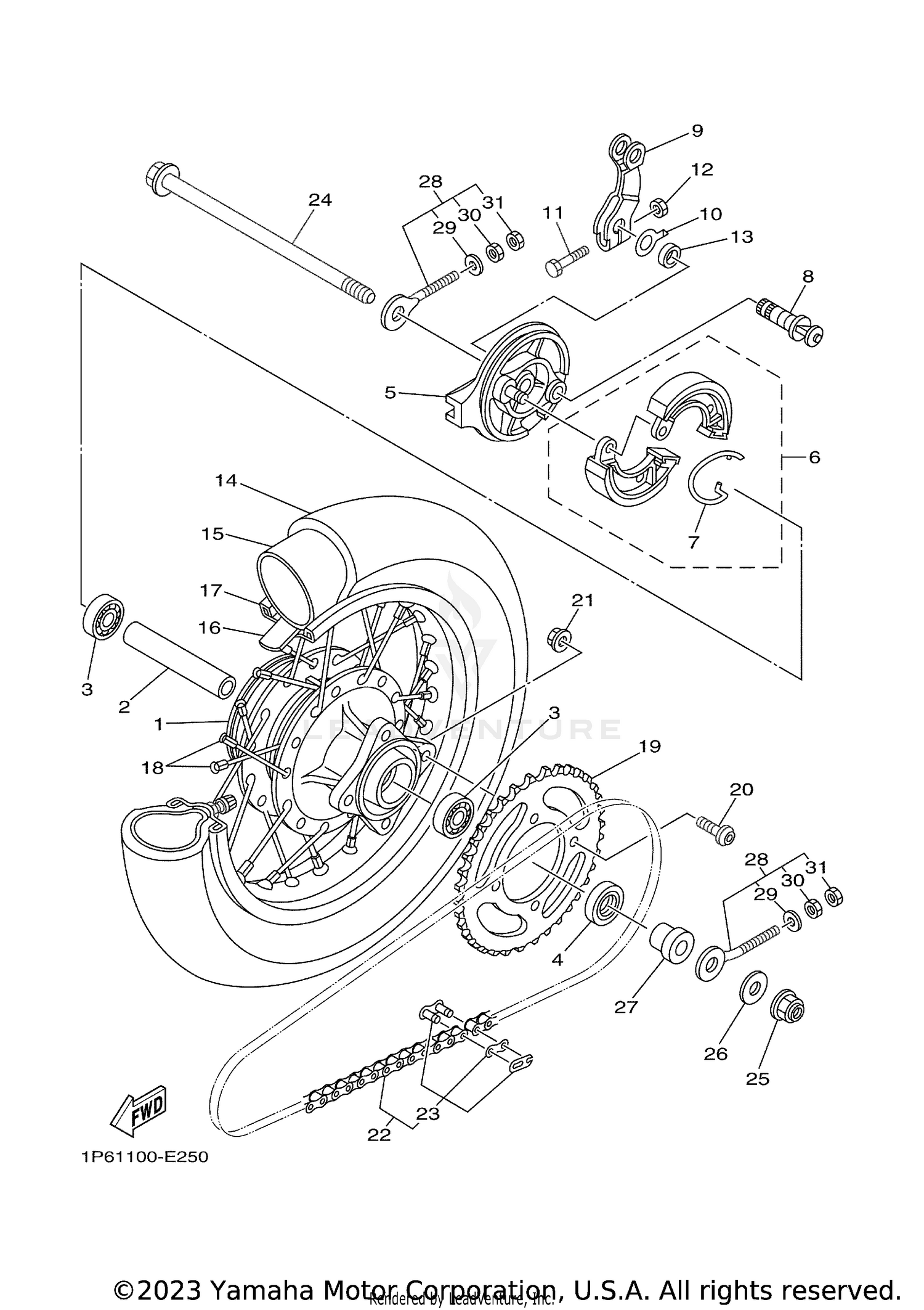 REAR WHEEL