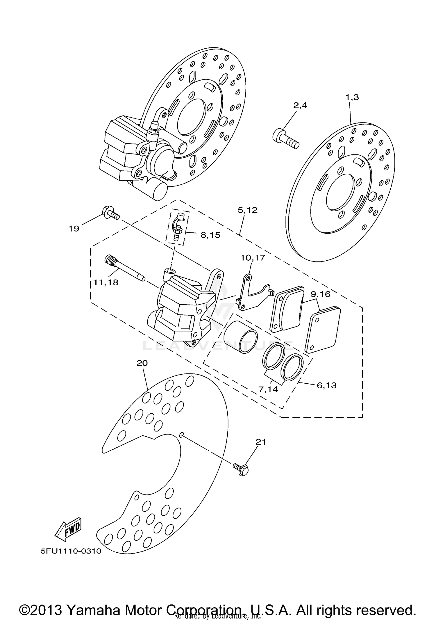 SHIFT CAM FORK