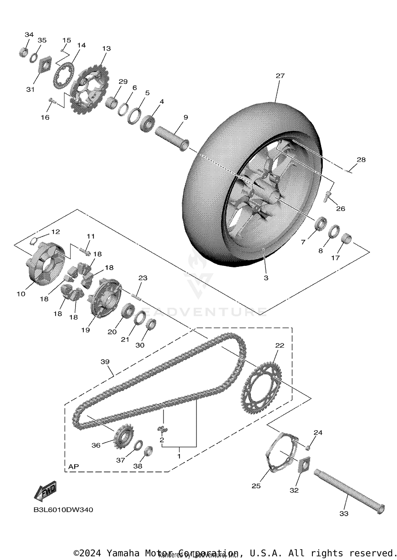 REAR WHEEL