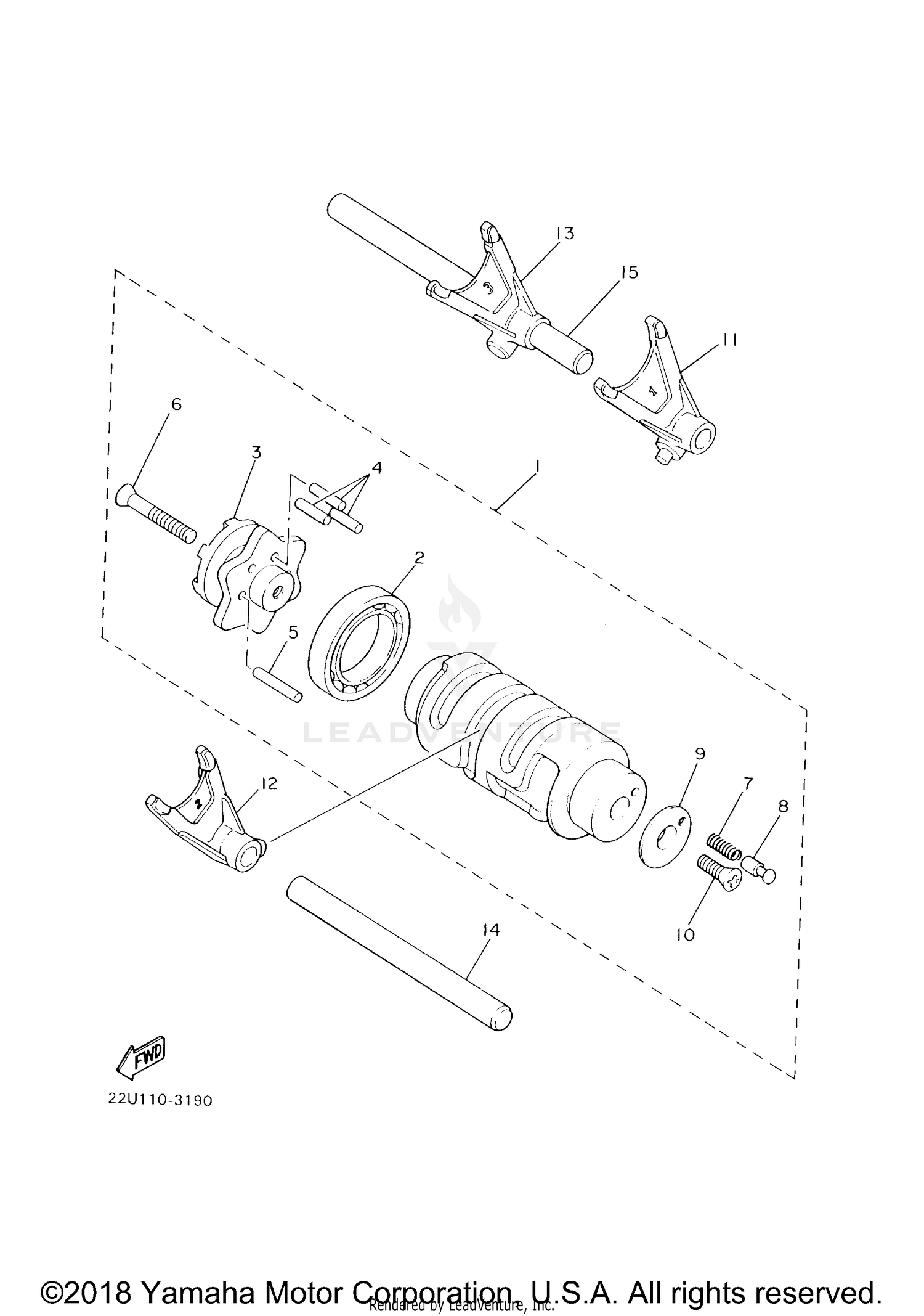 SHIFT CAM FORK