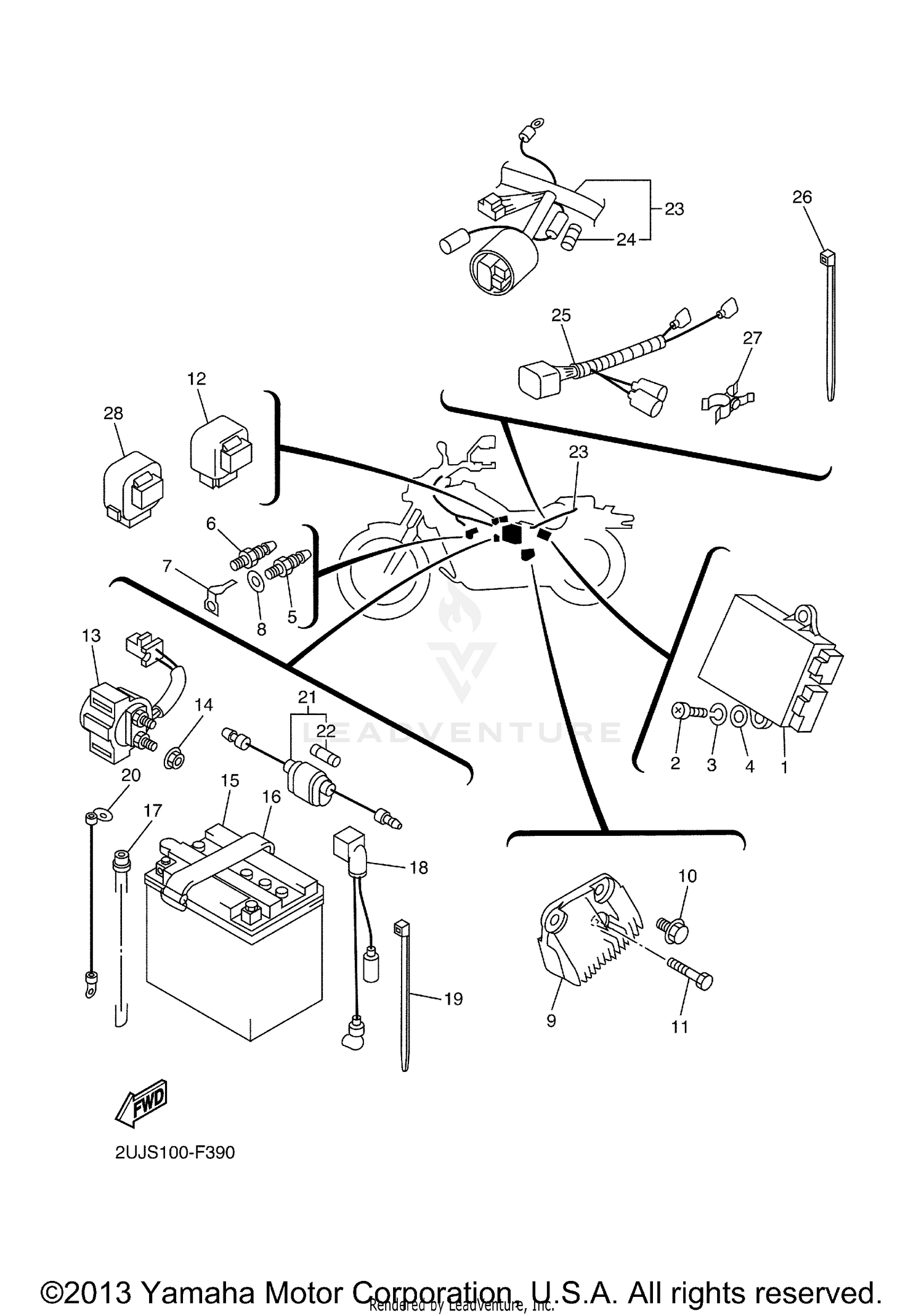 FRONT MASTER CYLINDER