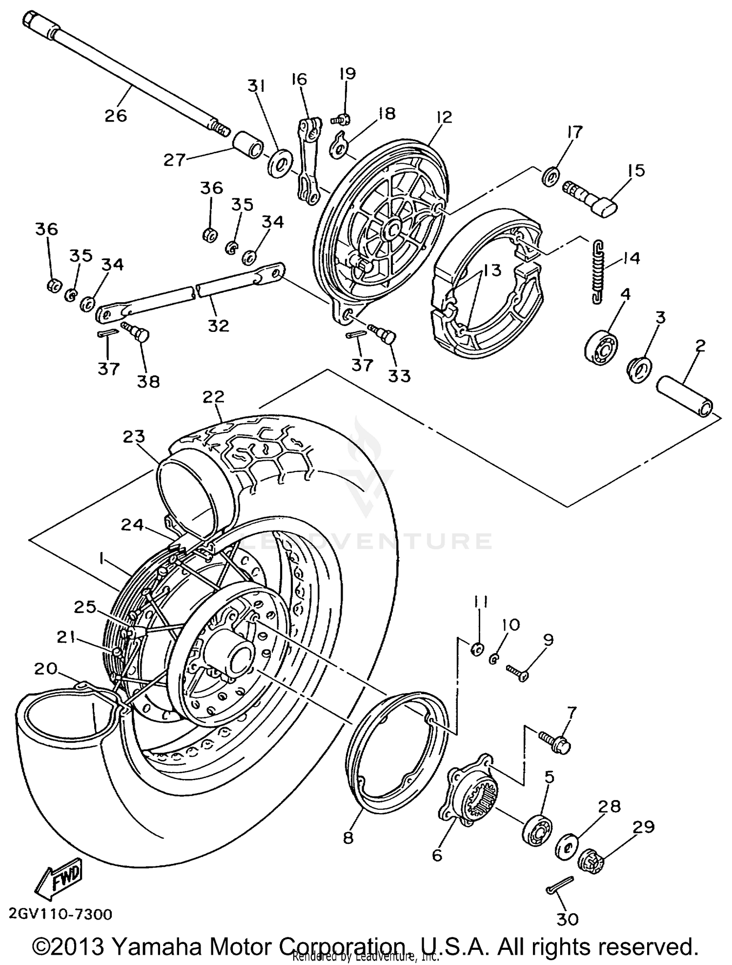 REAR WHEEL